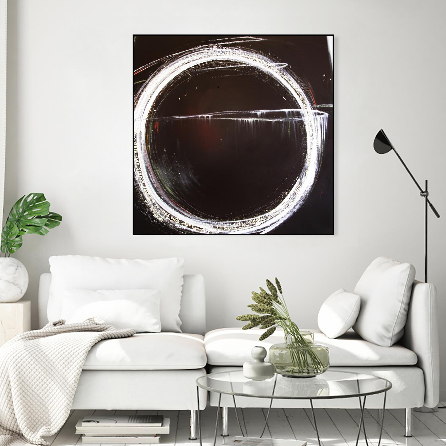 The Kiss by Mark Pulliam on GIANT ART - white abstract