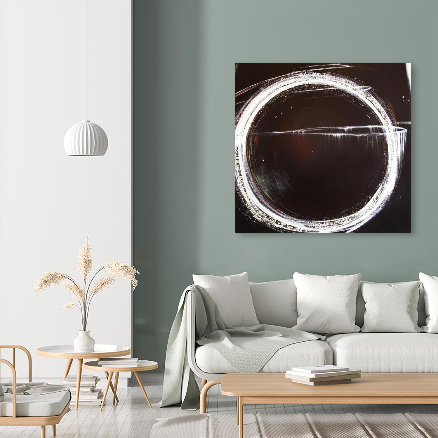 The Kiss by Mark Pulliam on GIANT ART - white abstract