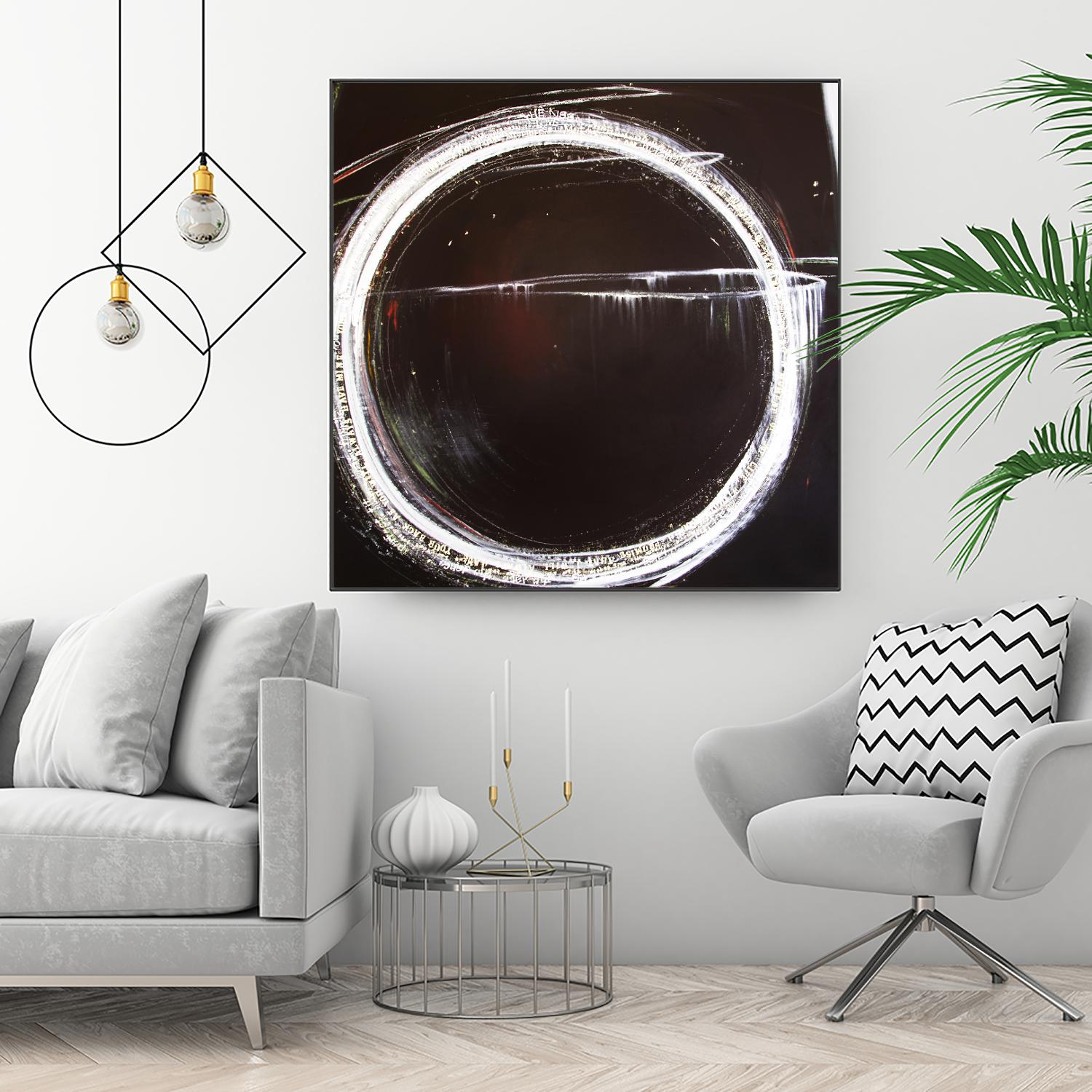 The Kiss by Mark Pulliam on GIANT ART - white abstract