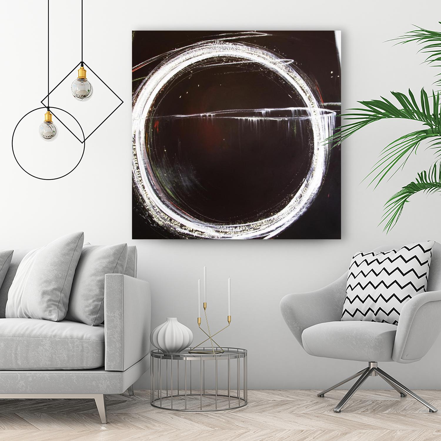 The Kiss by Mark Pulliam on GIANT ART - white abstract