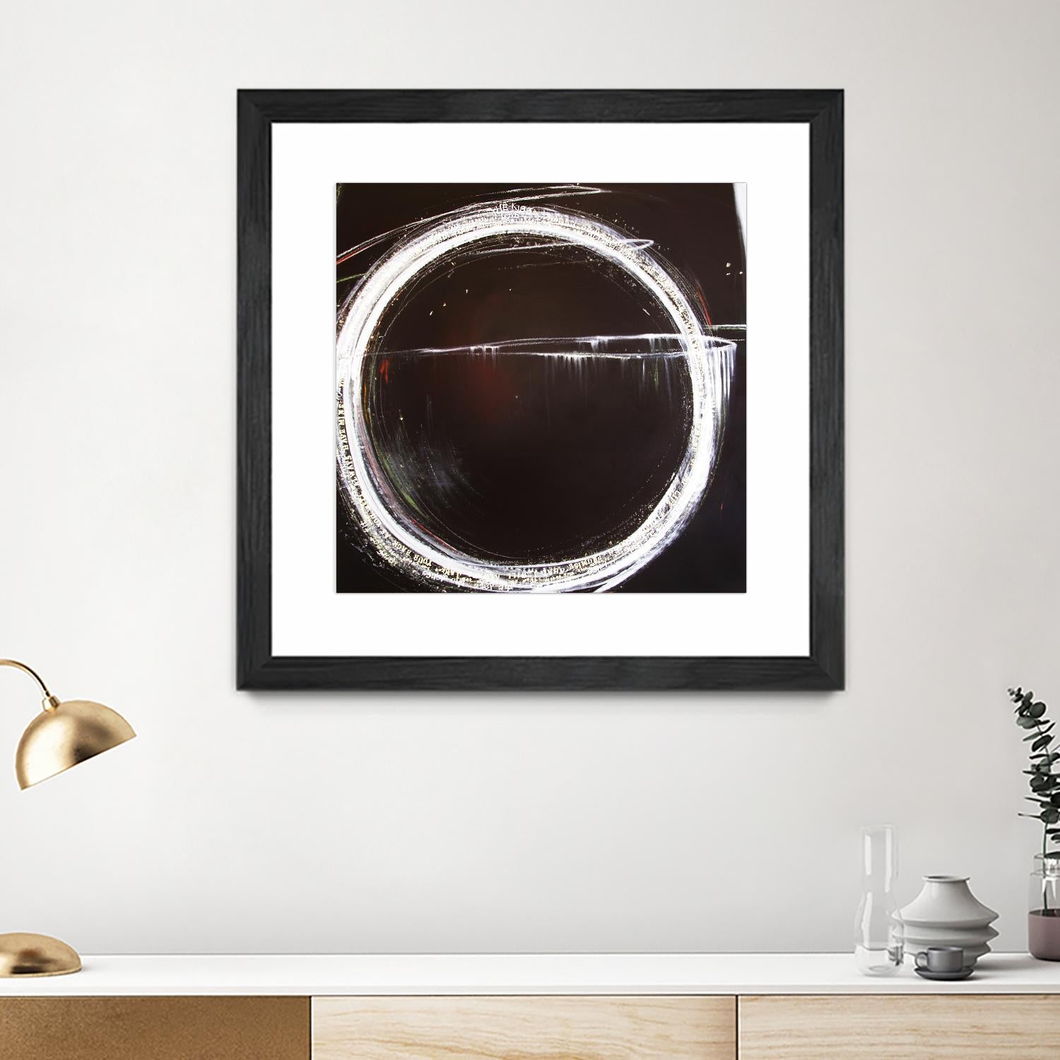 The Kiss by Mark Pulliam on GIANT ART - white abstract