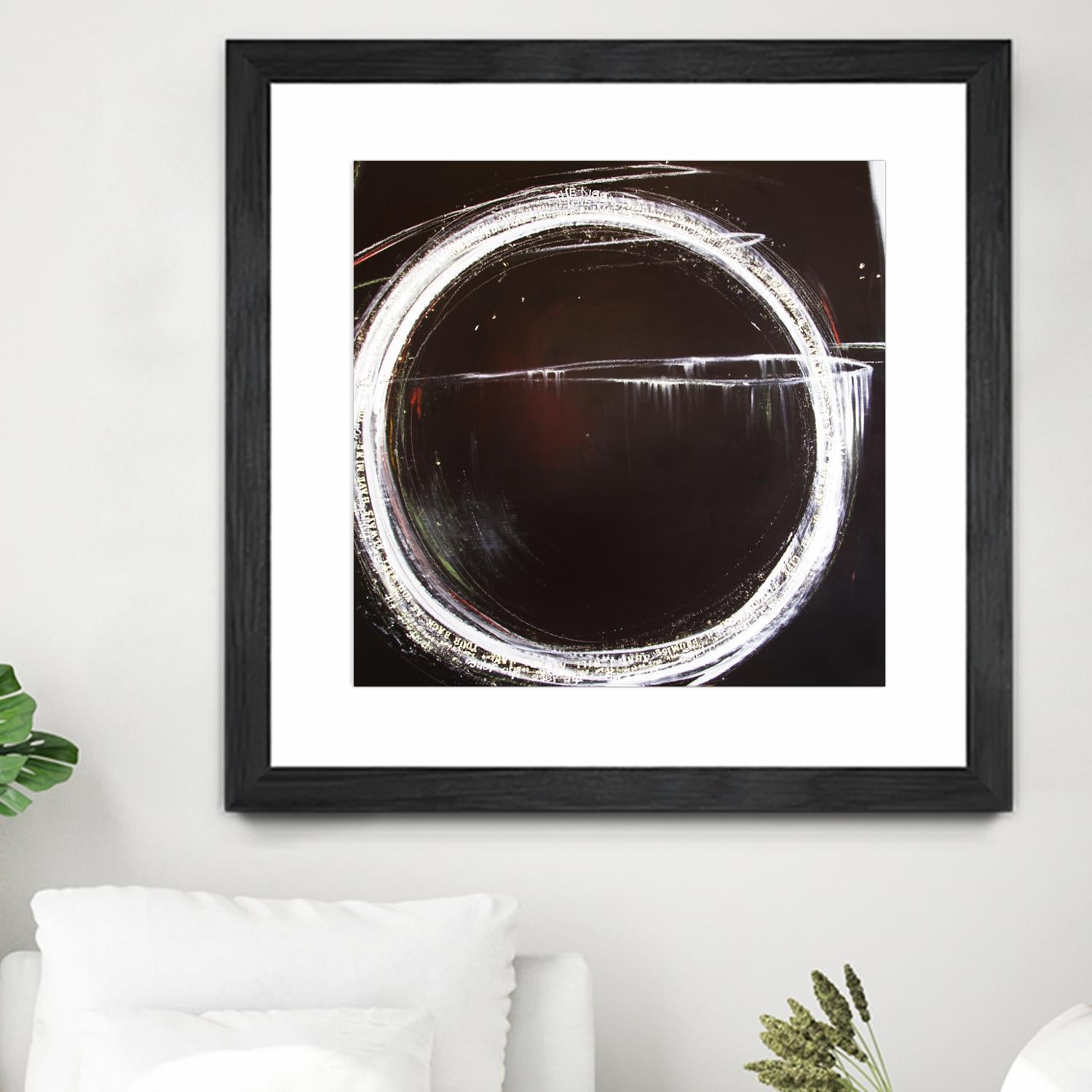 The Kiss by Mark Pulliam on GIANT ART - white abstract