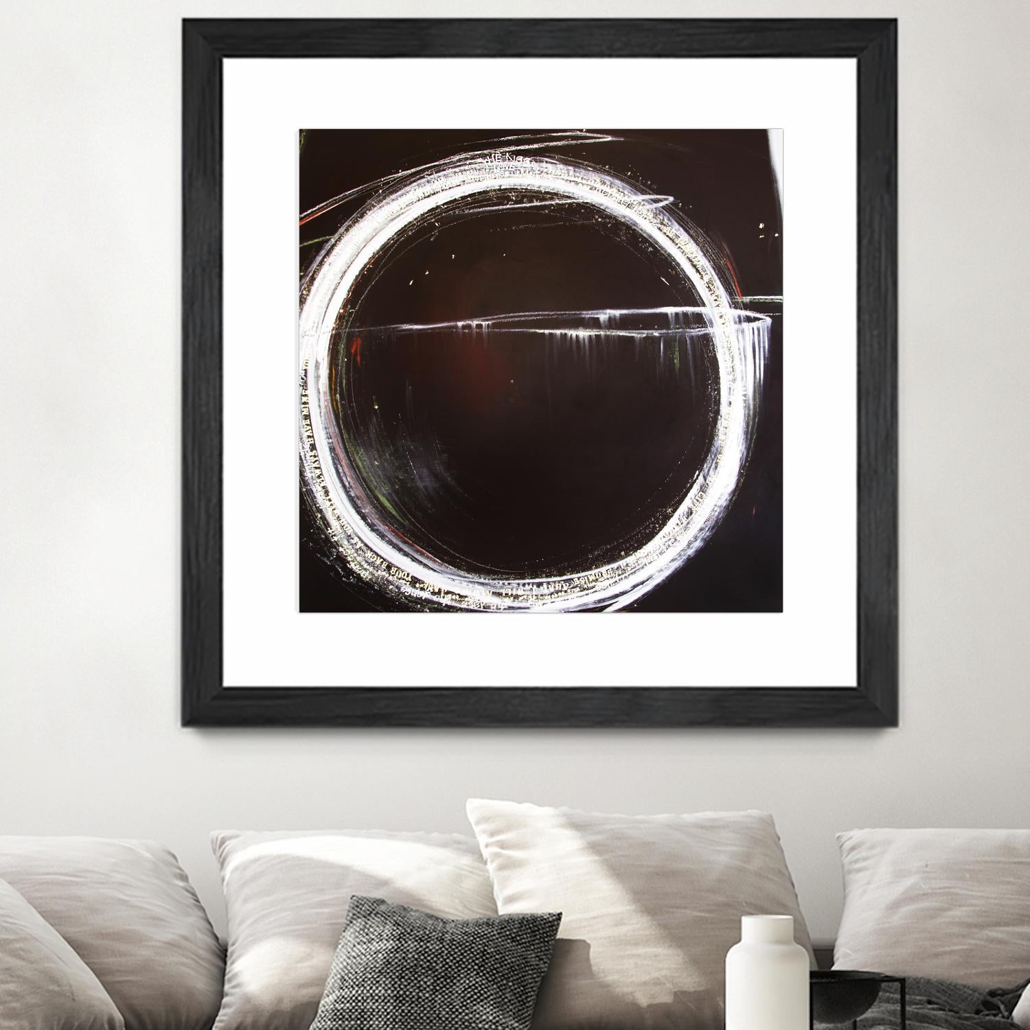 The Kiss by Mark Pulliam on GIANT ART - white abstract