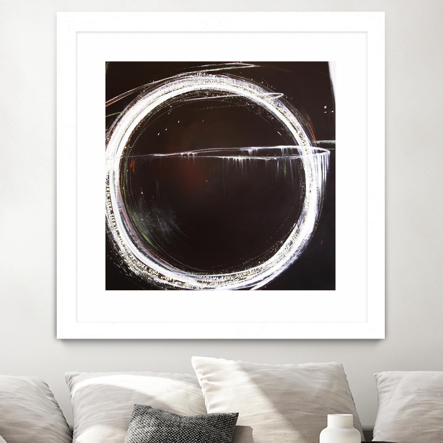 The Kiss by Mark Pulliam on GIANT ART - white abstract