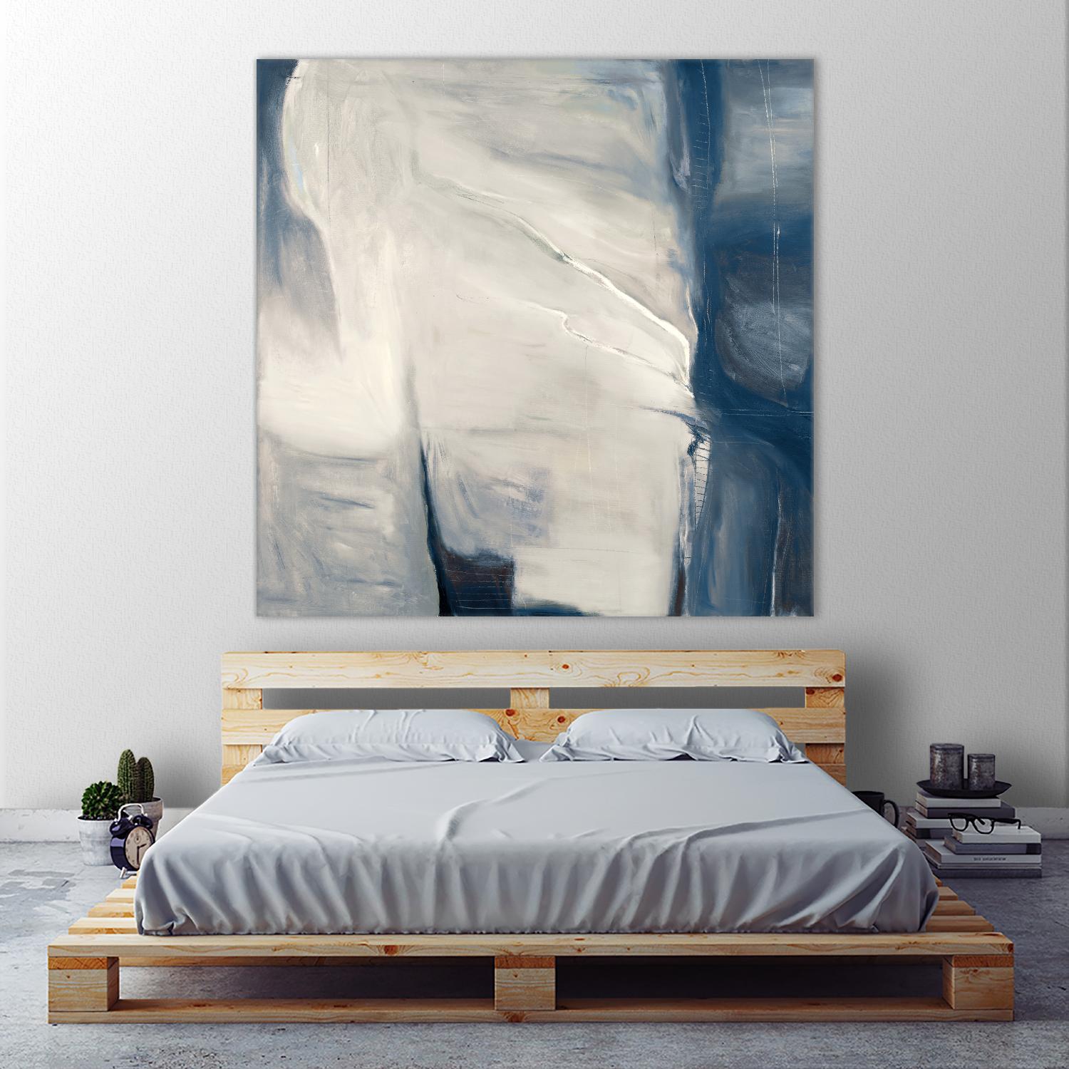 Serene by Mark Pulliam on GIANT ART - beige abstract