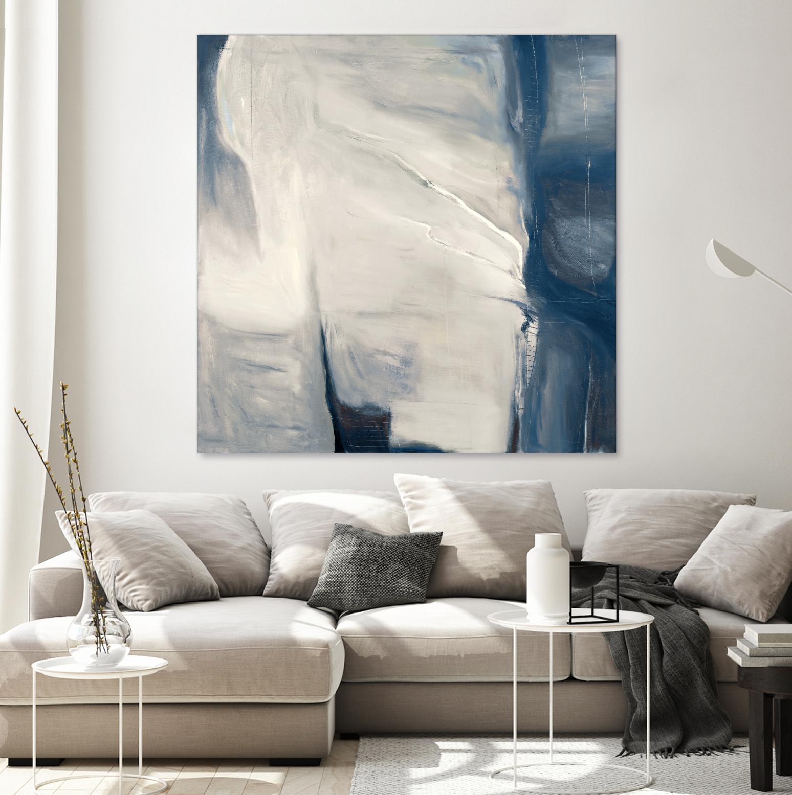 Serene by Mark Pulliam on GIANT ART - beige abstract