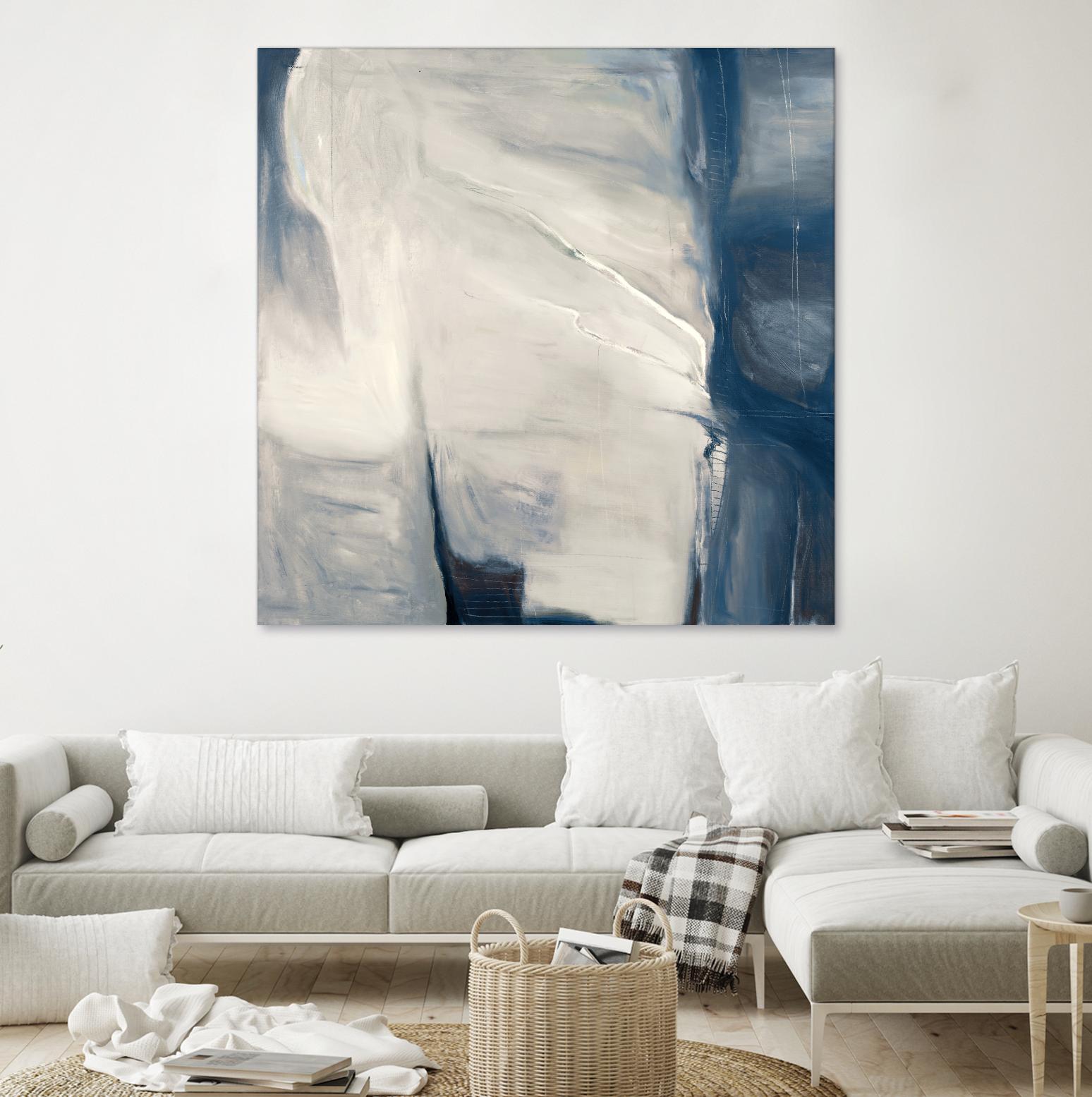 Serene by Mark Pulliam on GIANT ART - beige abstract