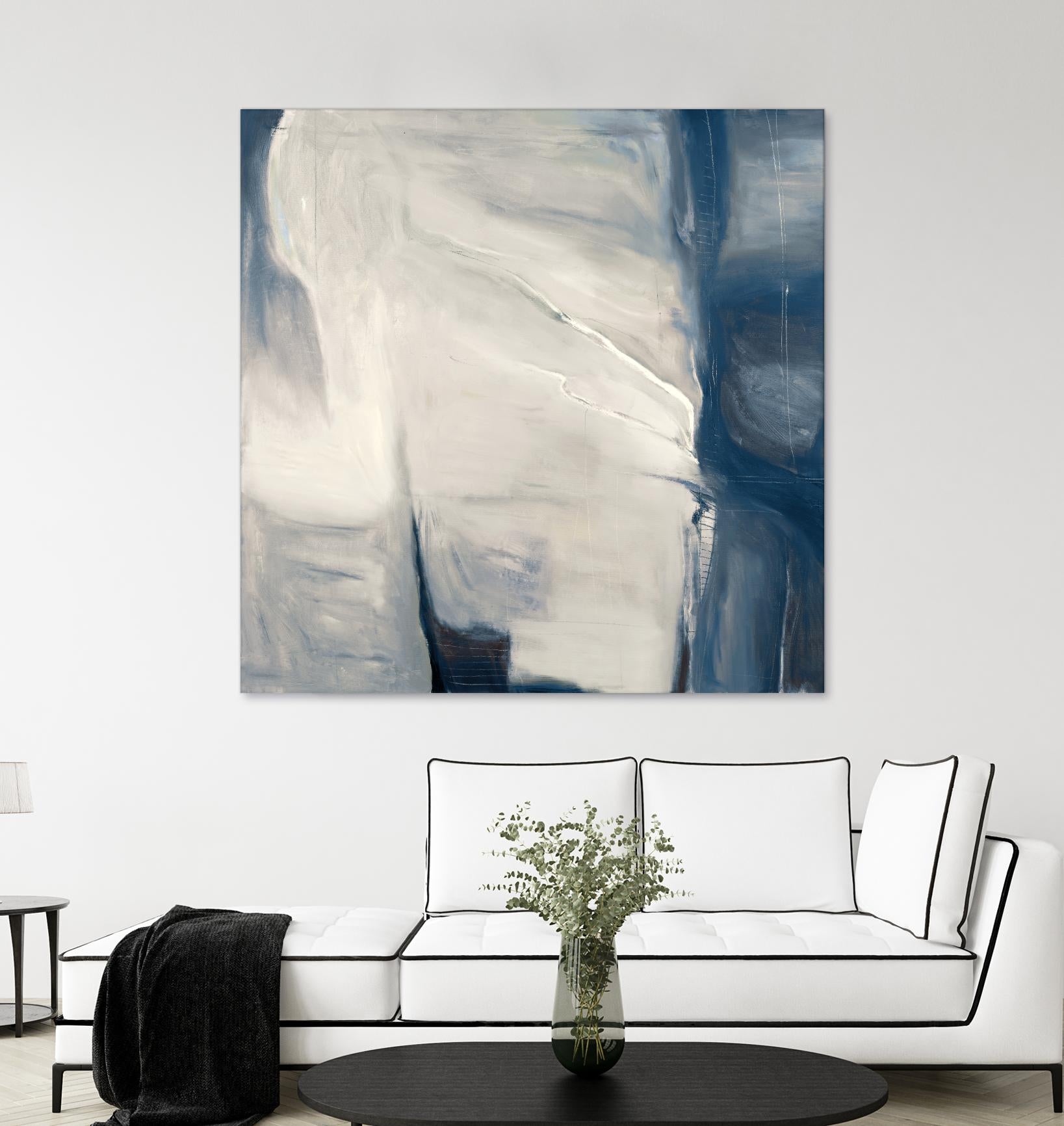 Serene by Mark Pulliam on GIANT ART - beige abstract