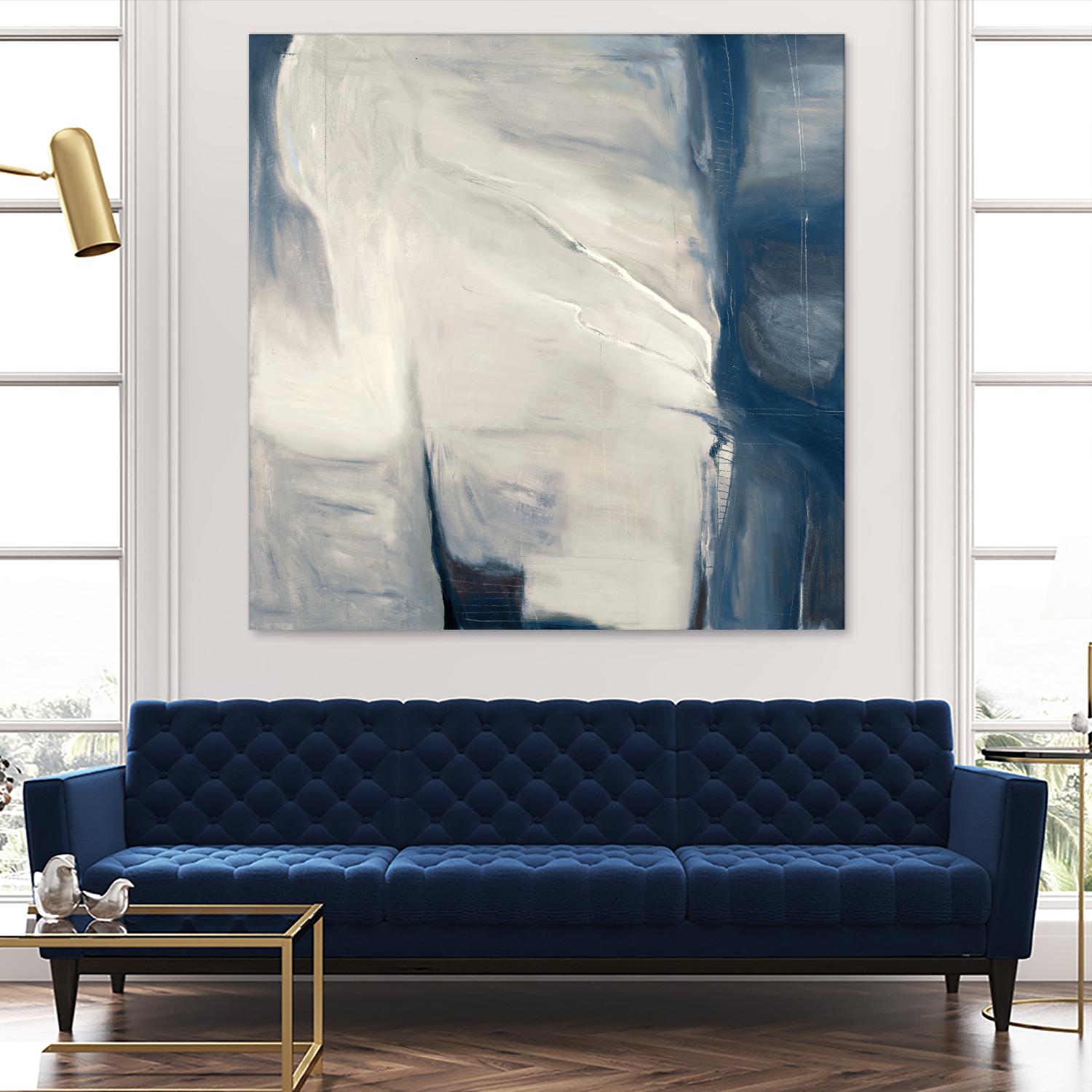 Serene by Mark Pulliam on GIANT ART - beige abstract