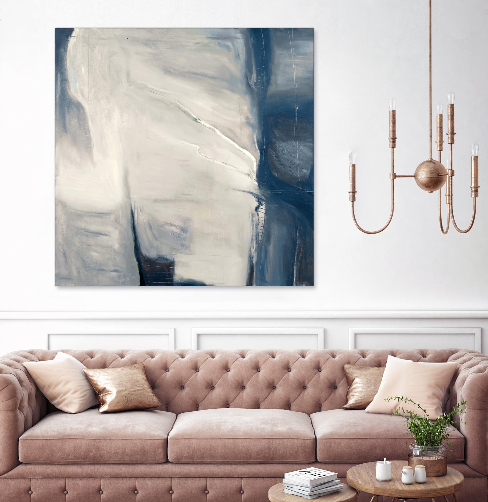 Serene by Mark Pulliam on GIANT ART - beige abstract