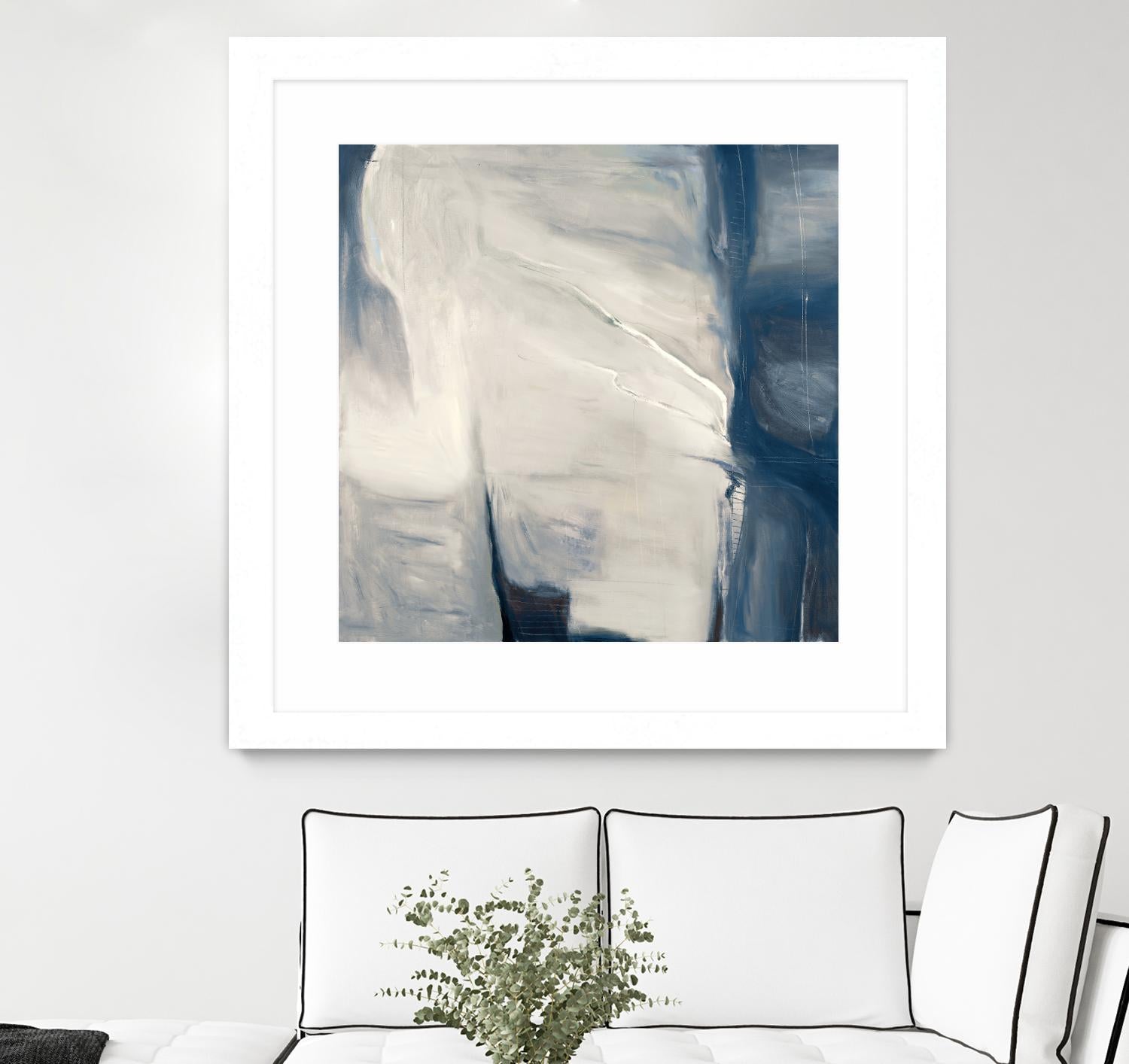 Serene by Mark Pulliam on GIANT ART - beige abstract