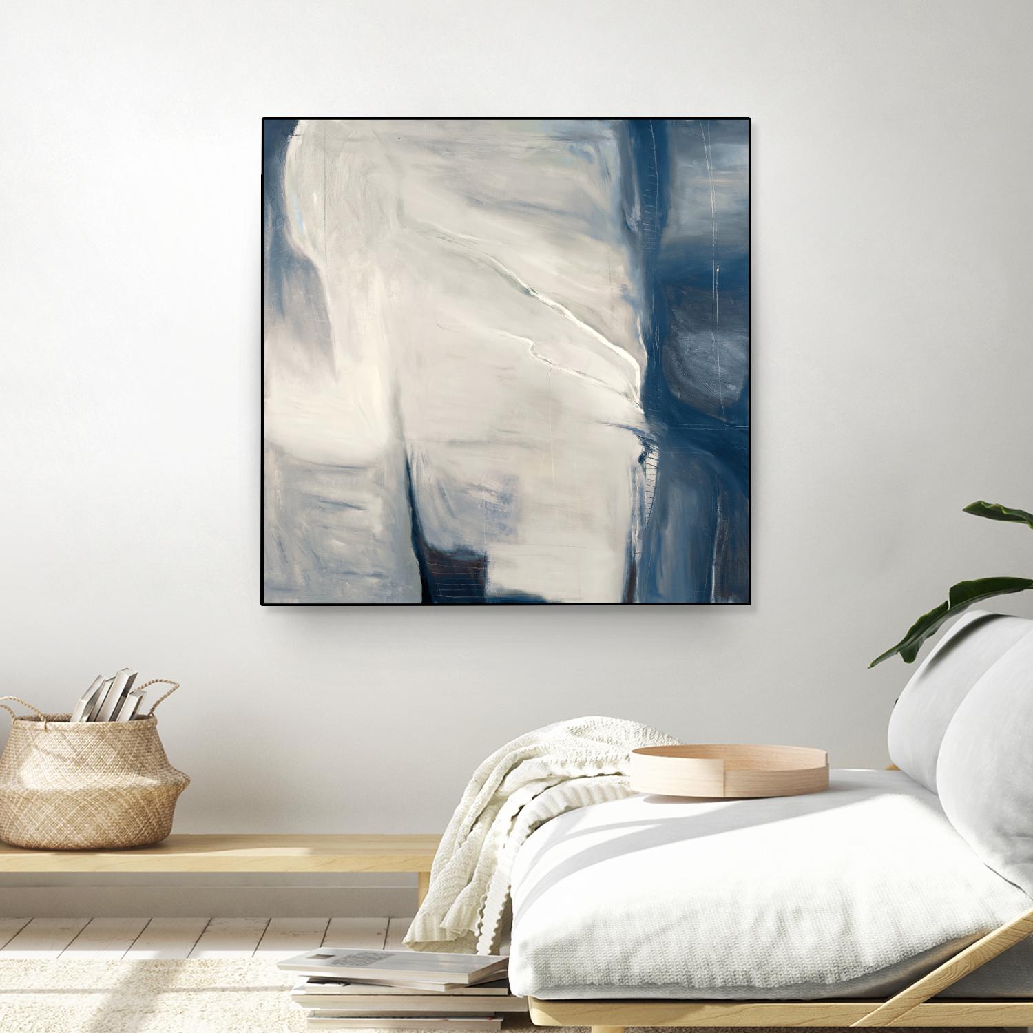 Serene by Mark Pulliam on GIANT ART - beige abstract