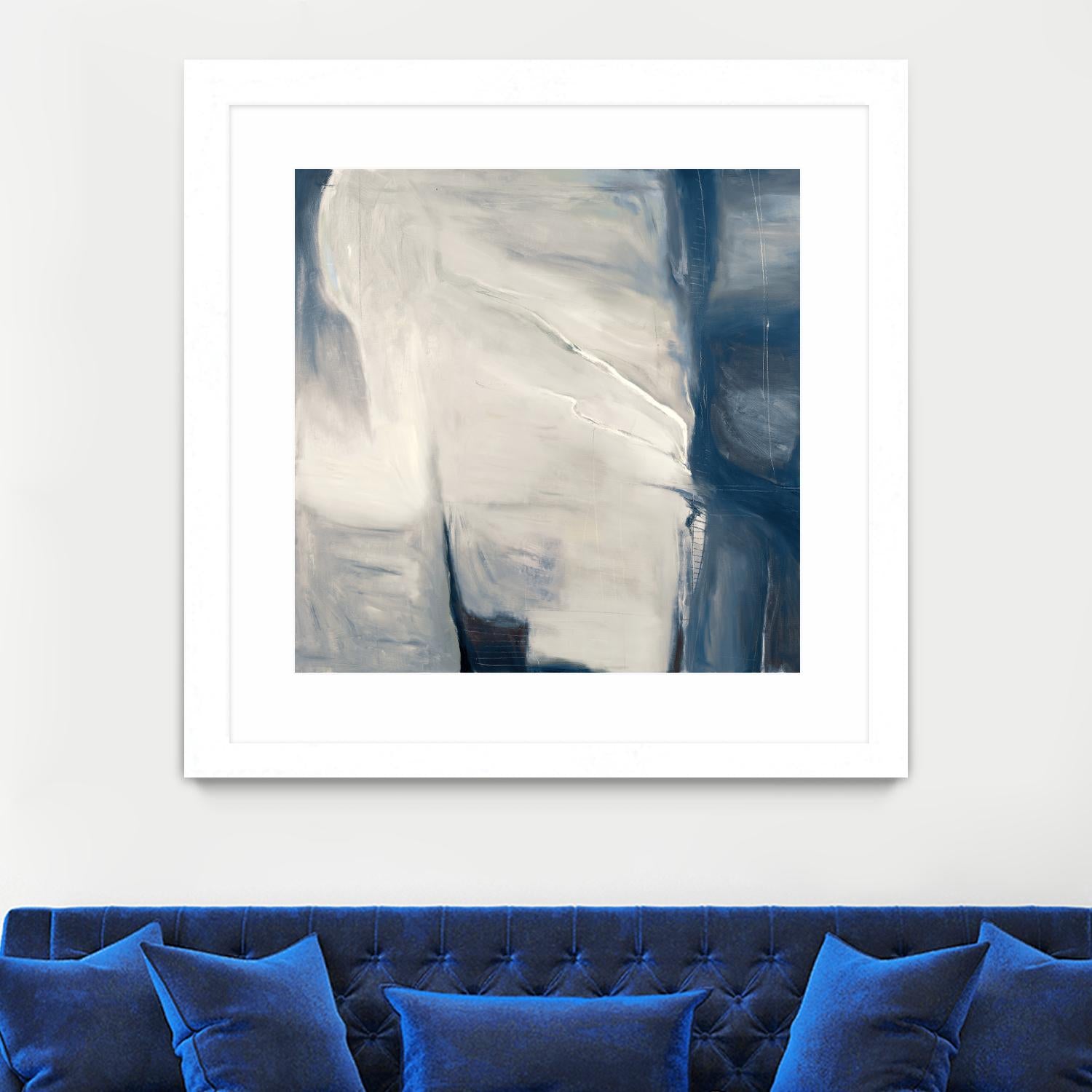 Serene by Mark Pulliam on GIANT ART - beige abstract