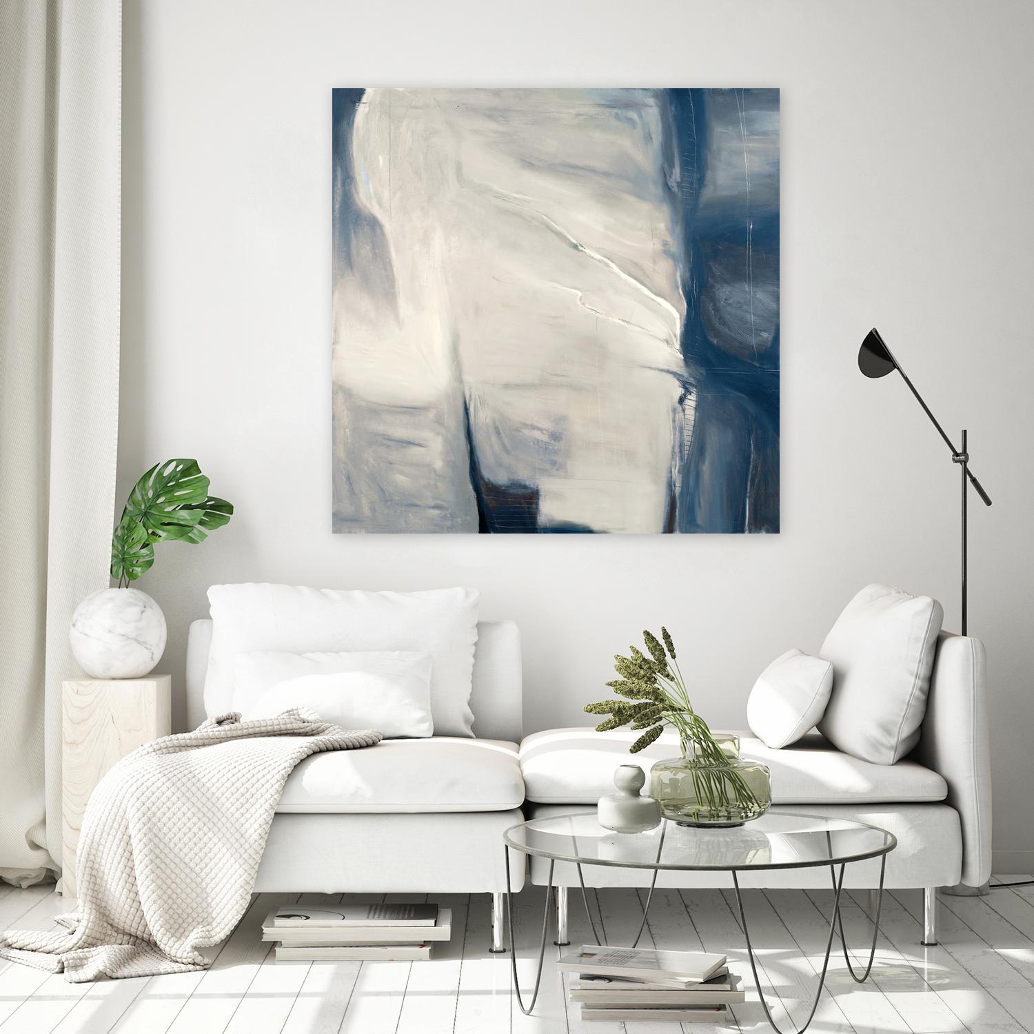 Serene by Mark Pulliam on GIANT ART - beige abstract