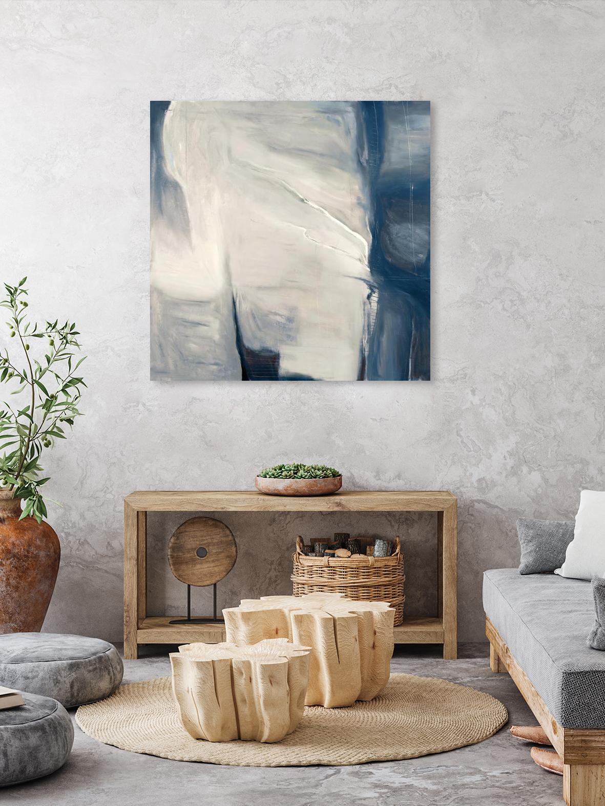 Serene by Mark Pulliam on GIANT ART - beige abstract