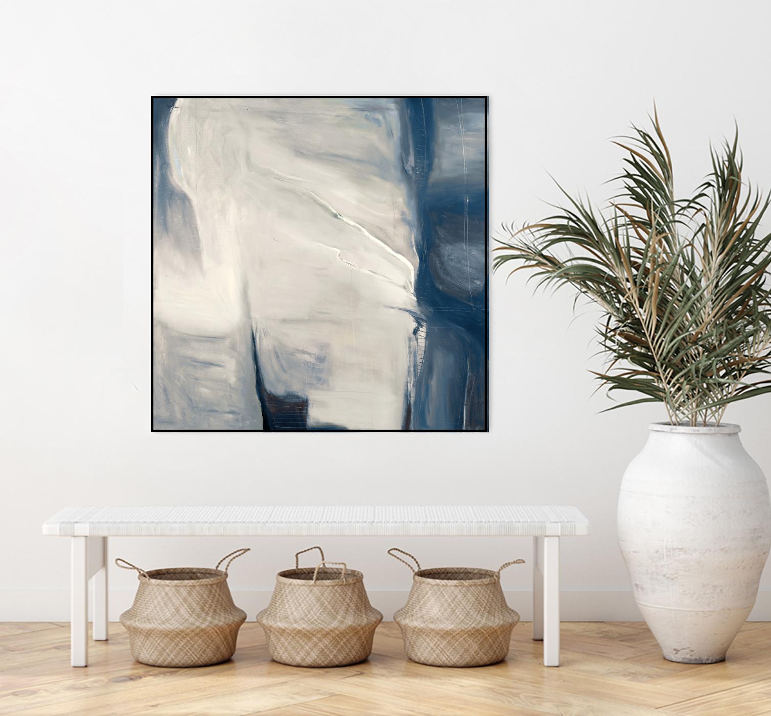 Serene by Mark Pulliam on GIANT ART - beige abstract