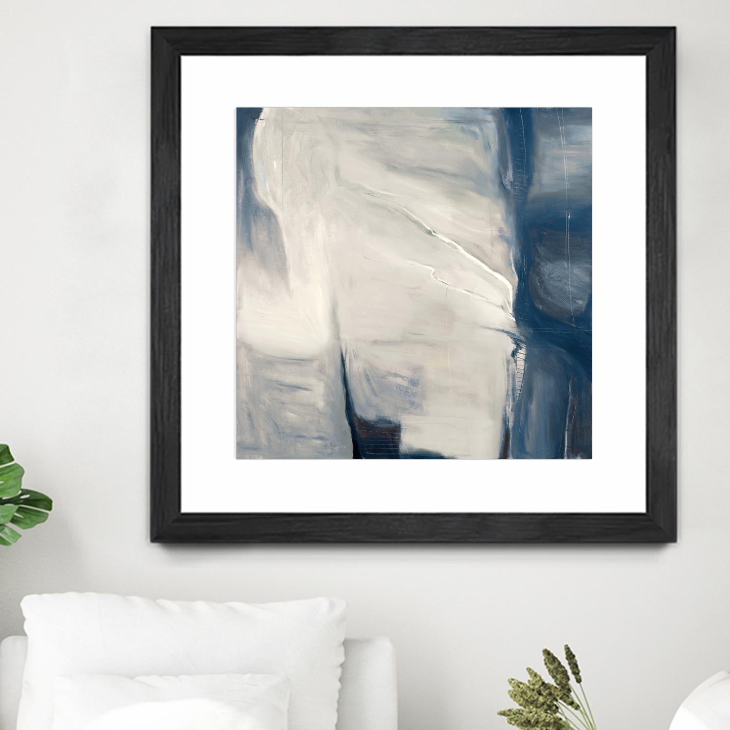 Serene by Mark Pulliam on GIANT ART - beige abstract