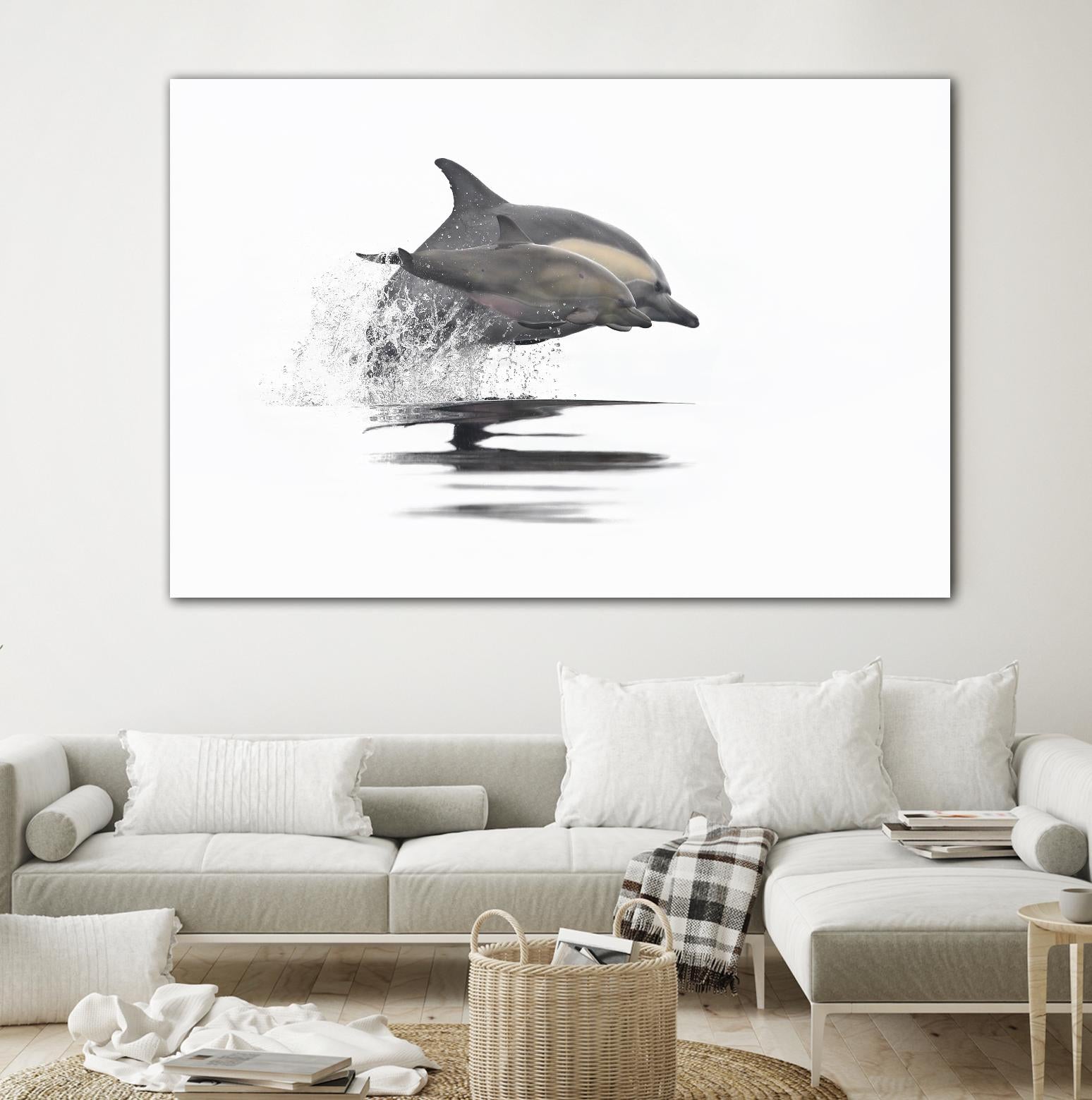 Mother and Daughter in Sync by Steve Munch on GIANT ART - grey nautical