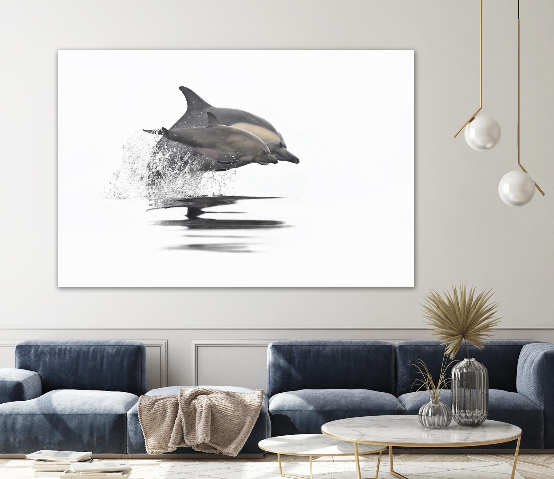 Mother and Daughter in Sync by Steve Munch on GIANT ART - grey nautical