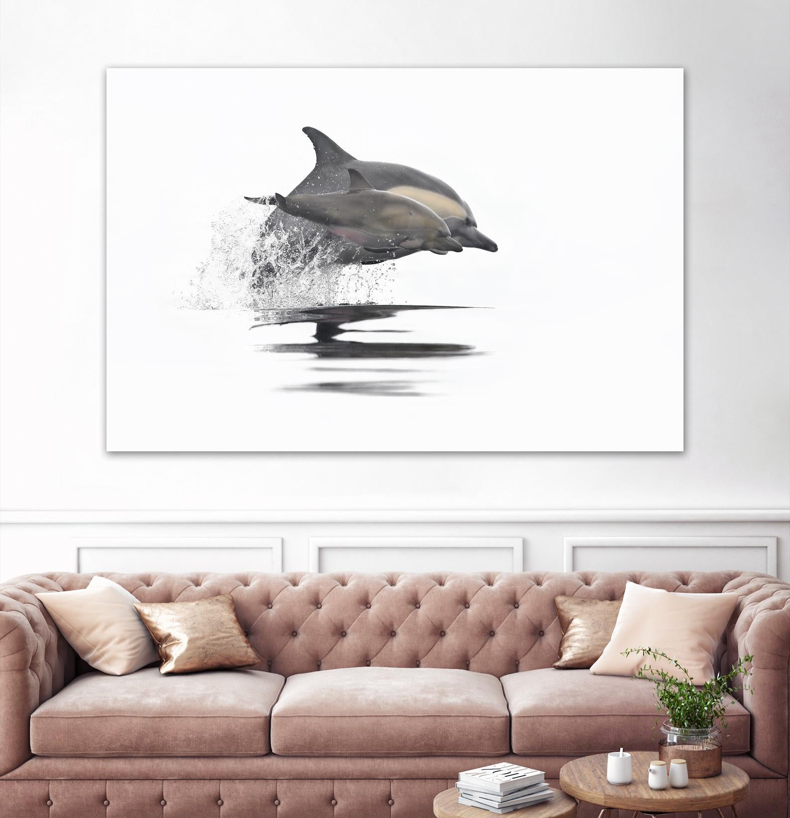 Mother and Daughter in Sync by Steve Munch on GIANT ART - grey nautical