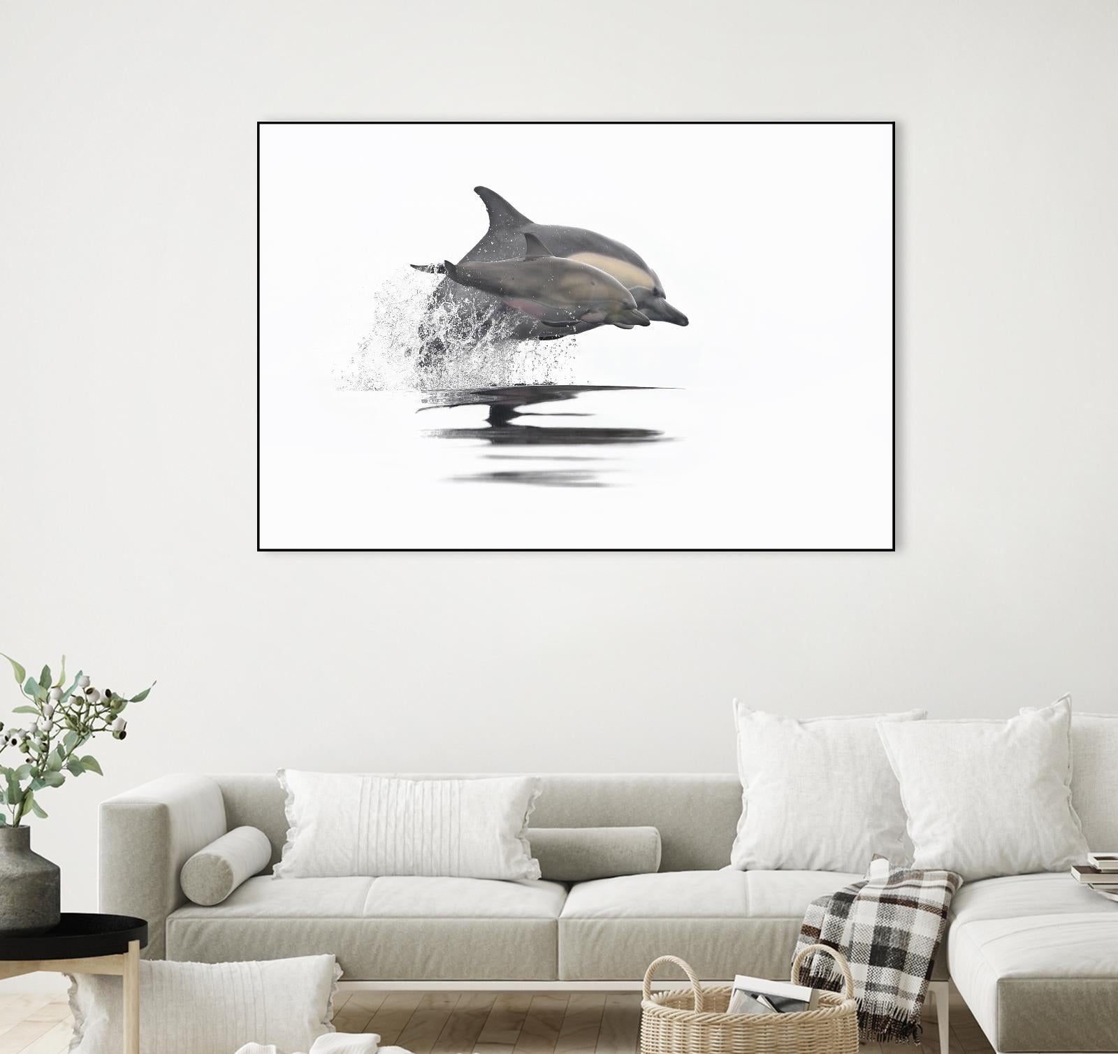Mother and Daughter in Sync by Steve Munch on GIANT ART - grey nautical