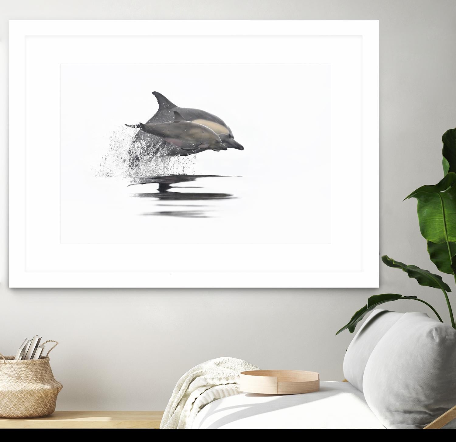 Mother and Daughter in Sync by Steve Munch on GIANT ART - grey nautical