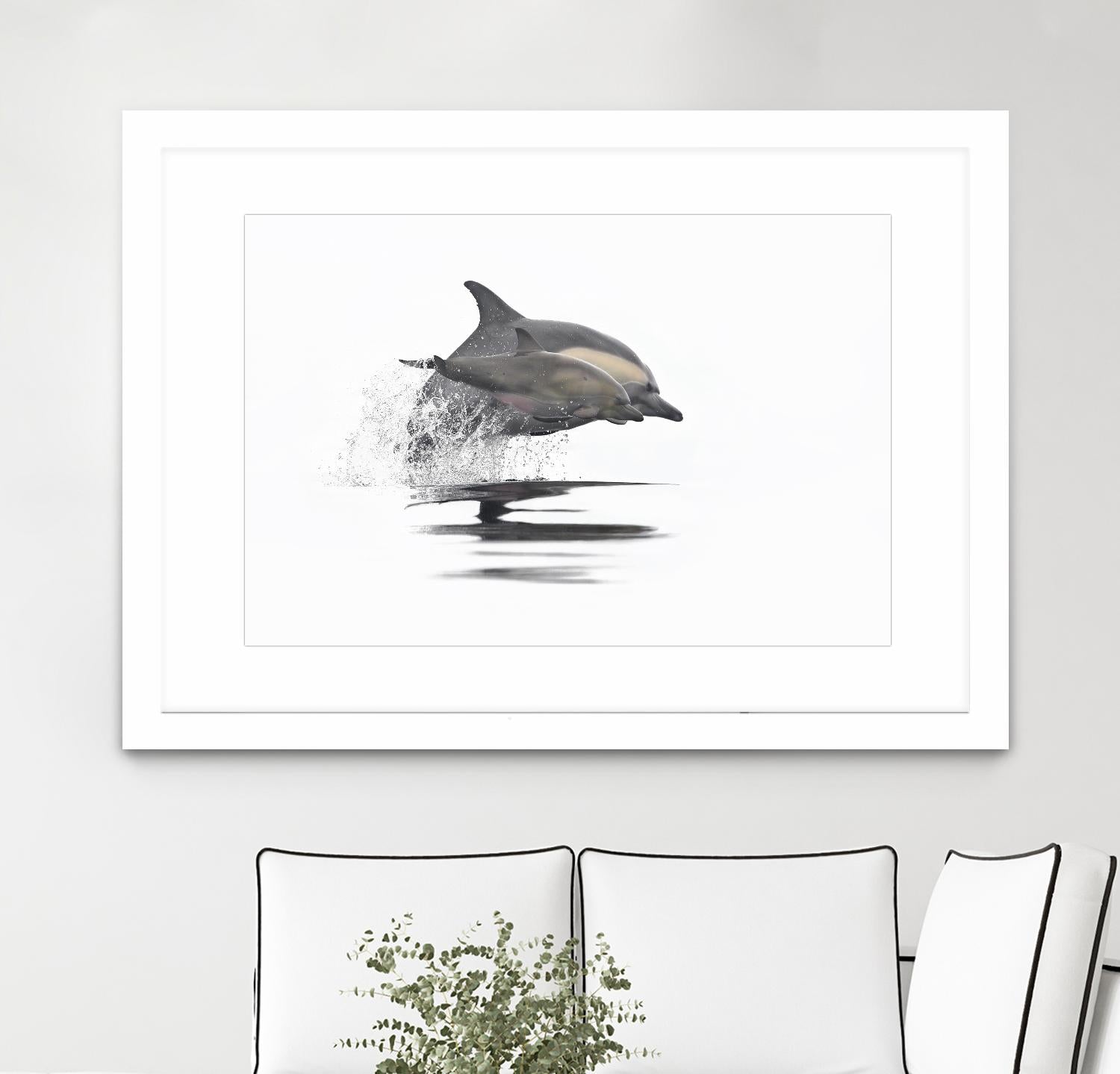 Mother and Daughter in Sync by Steve Munch on GIANT ART - grey nautical