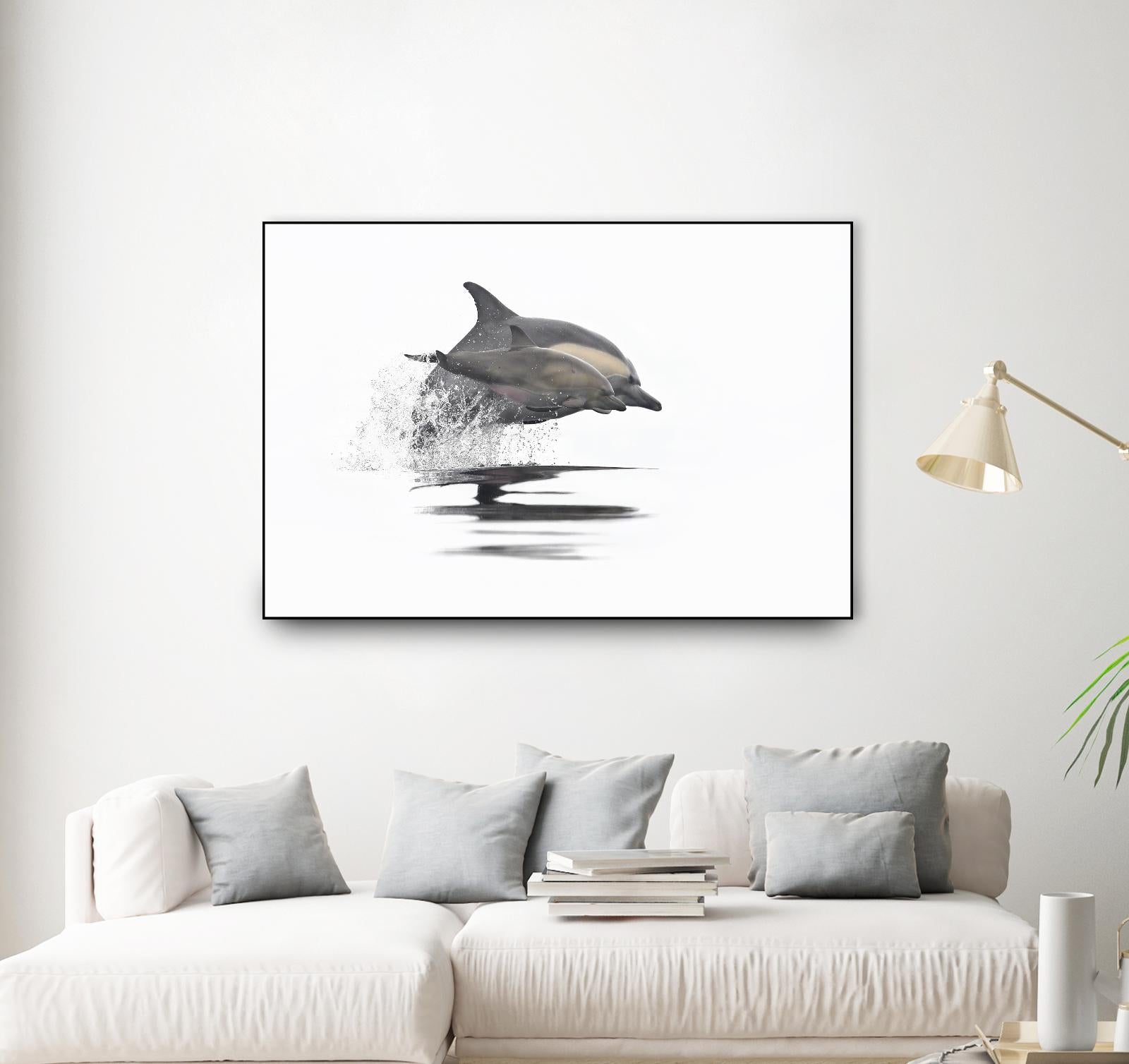 Mother and Daughter in Sync by Steve Munch on GIANT ART - grey nautical