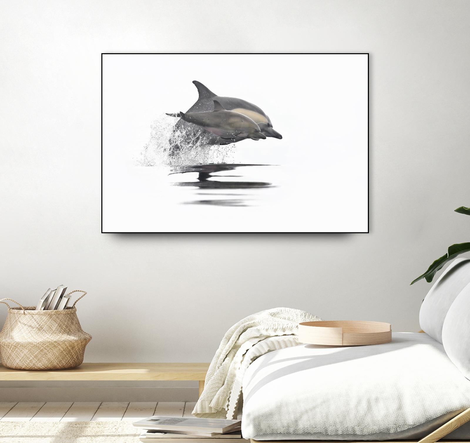 Mother and Daughter in Sync by Steve Munch on GIANT ART - grey nautical