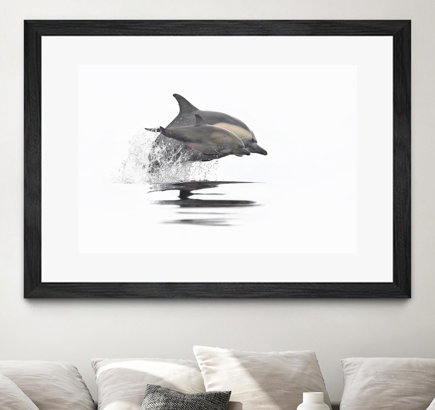 Mother and Daughter in Sync by Steve Munch on GIANT ART - grey nautical