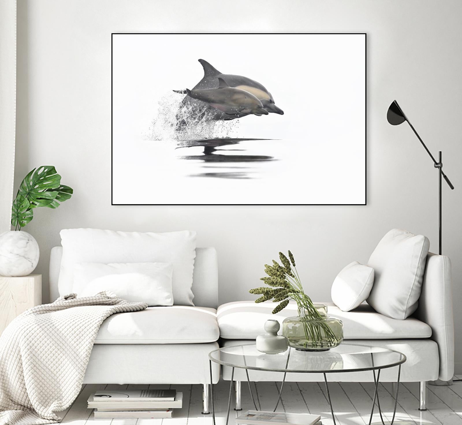 Mother and Daughter in Sync by Steve Munch on GIANT ART - grey nautical