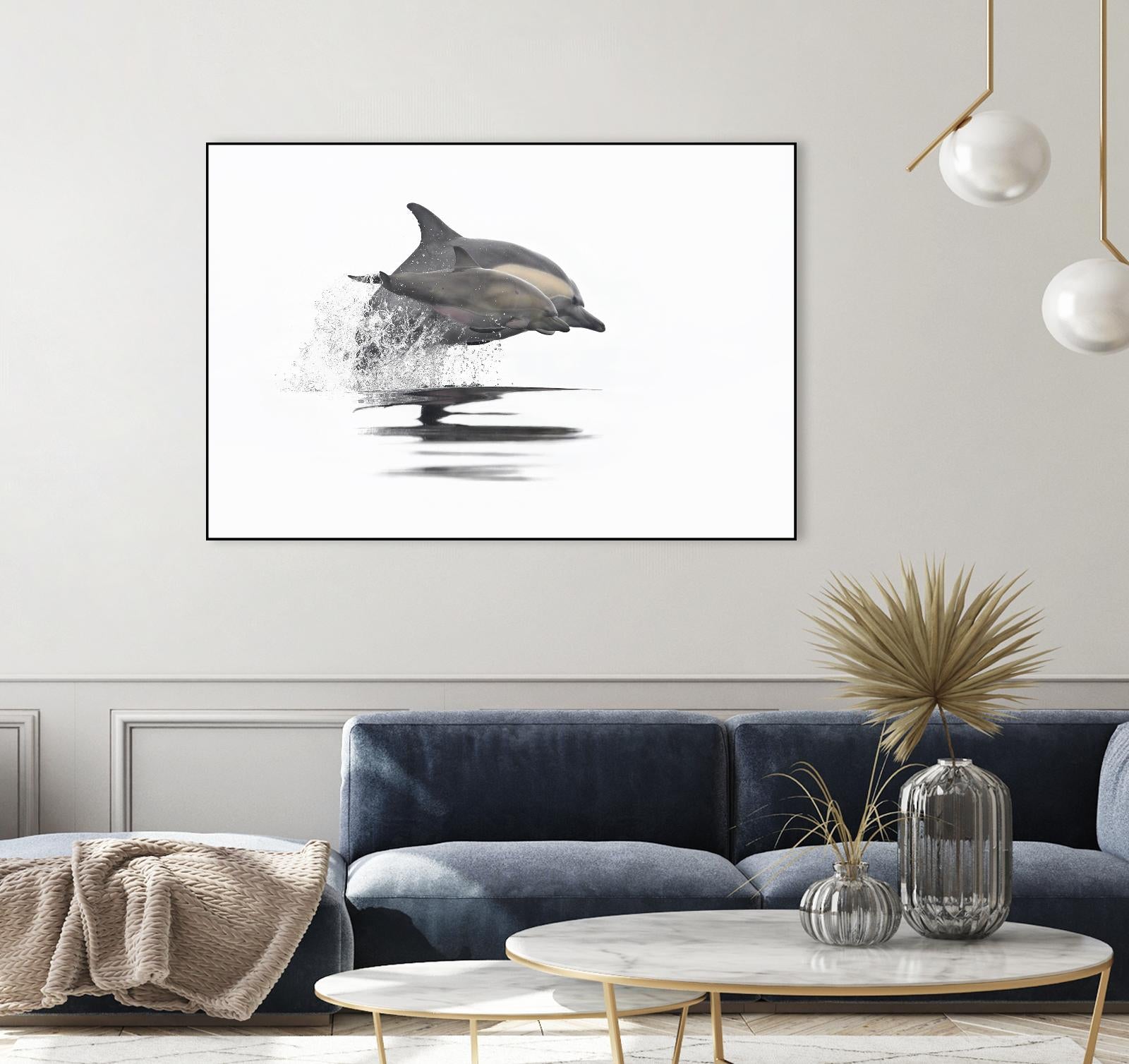 Mother and Daughter in Sync by Steve Munch on GIANT ART - grey nautical