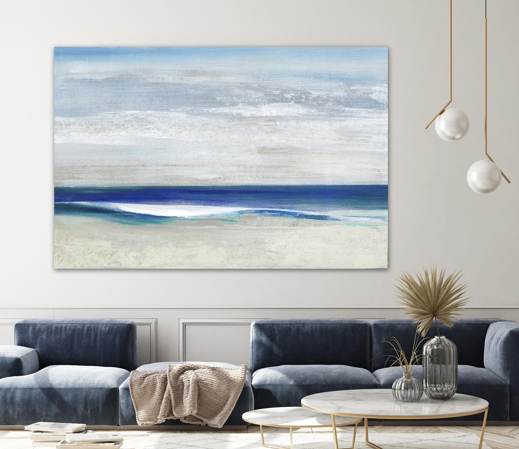 Summers End by Maya Woods on GIANT ART - beige abstract