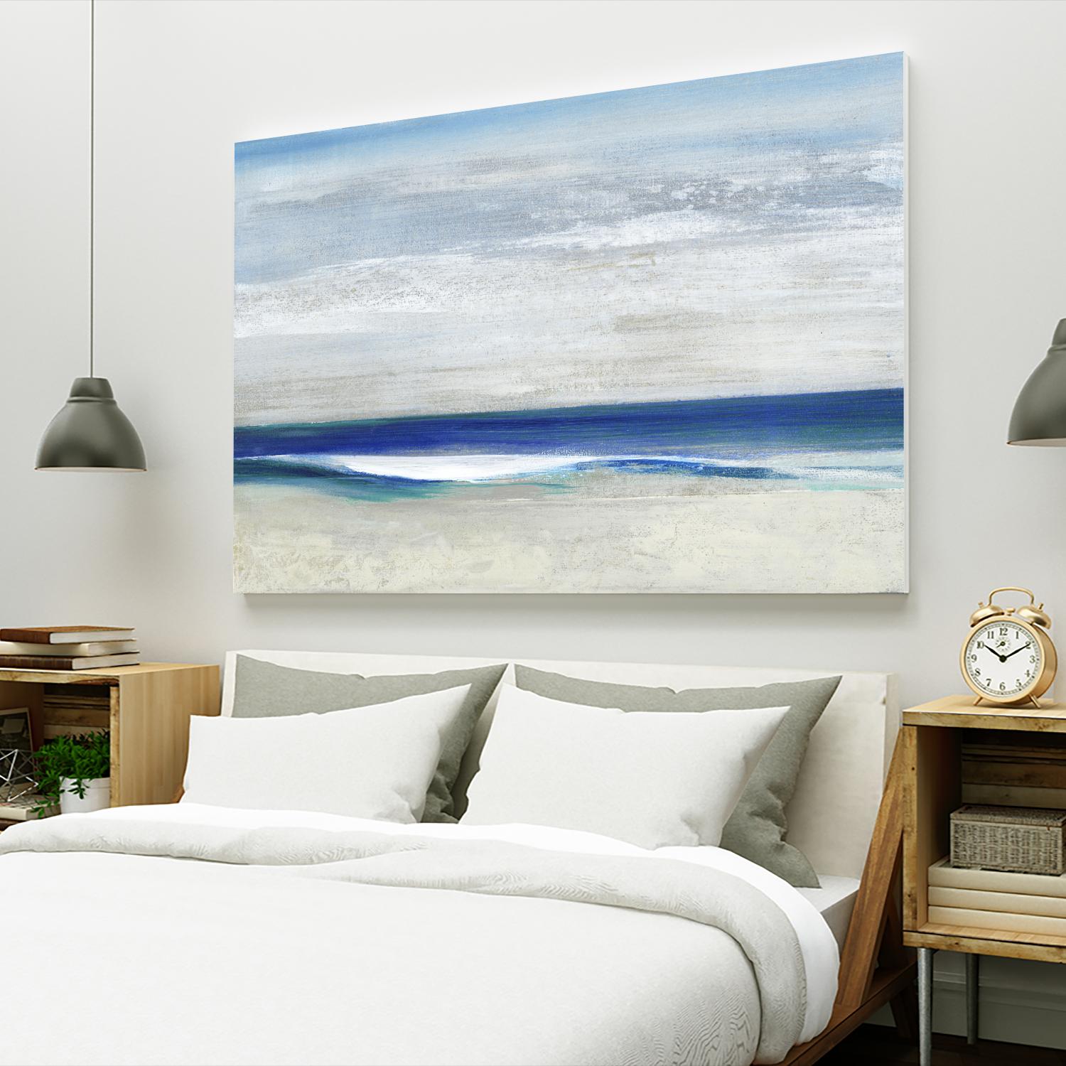 Summers End by Maya Woods on GIANT ART - beige abstract