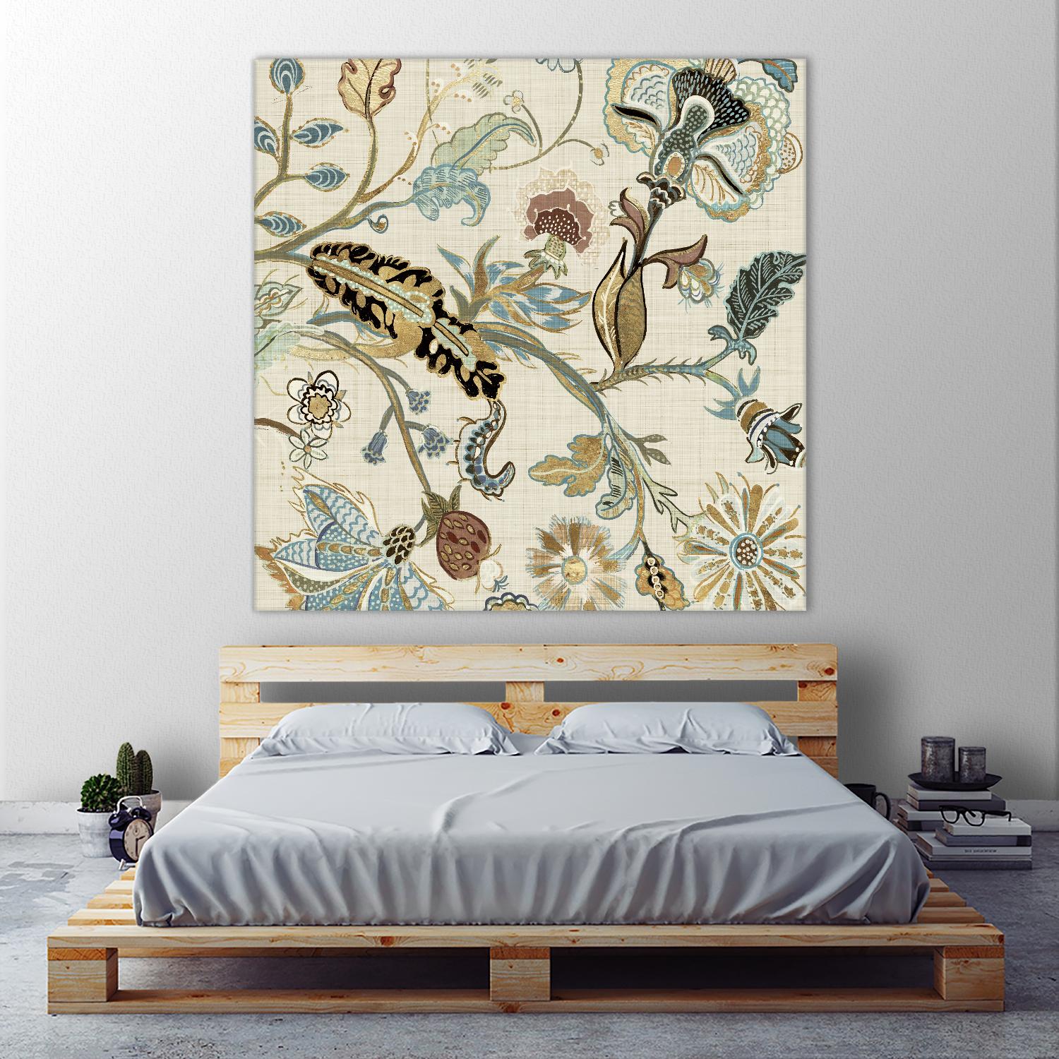Mythos II by Maya Woods on GIANT ART - brown floral