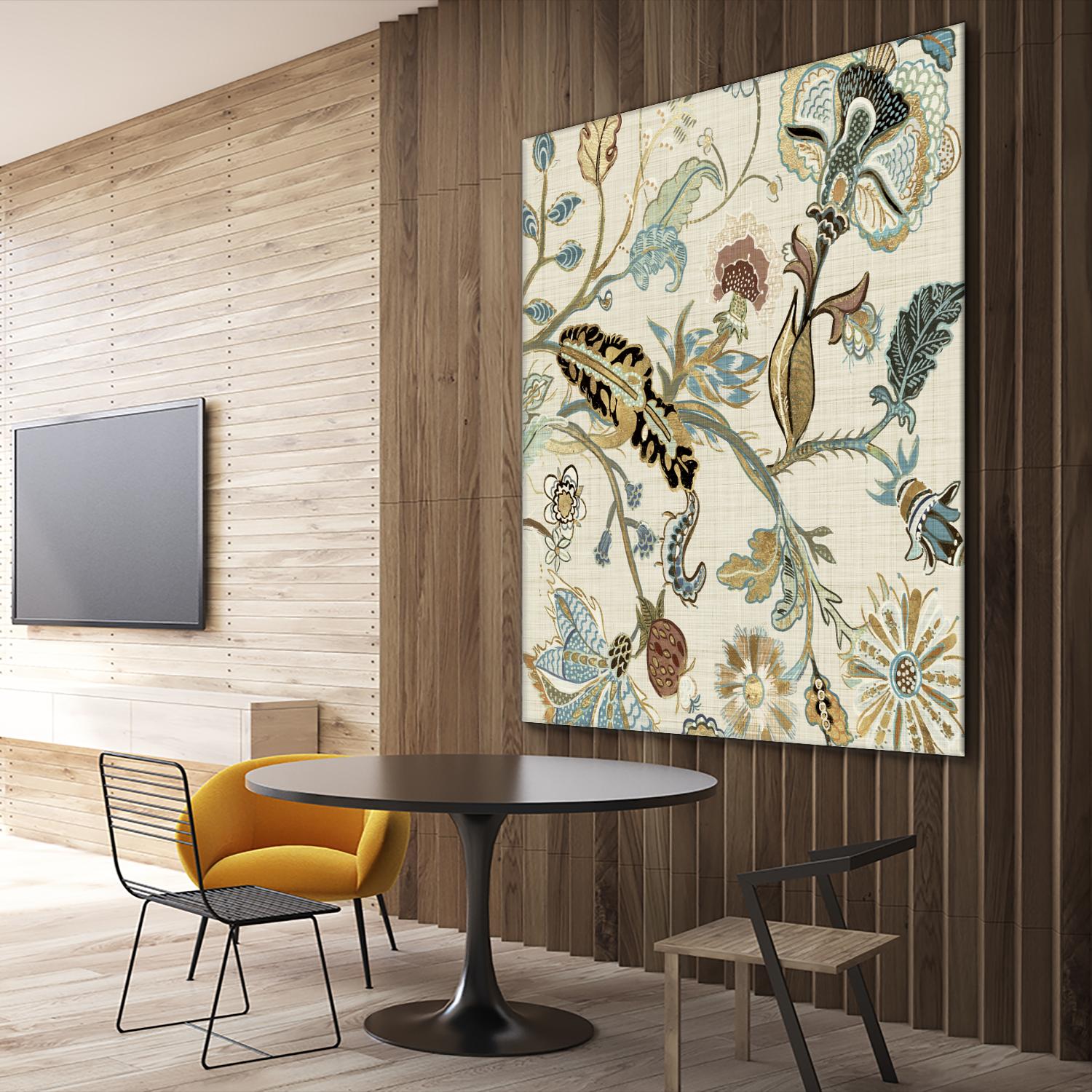 Mythos II by Maya Woods on GIANT ART - brown floral