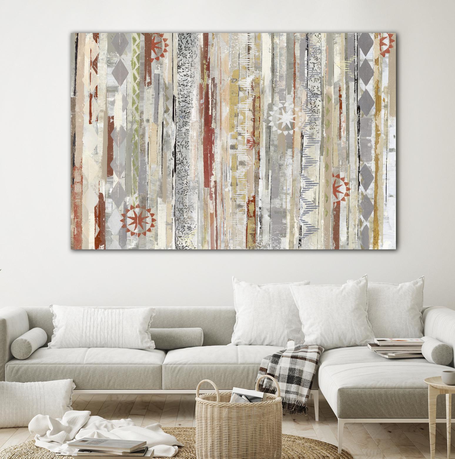 Star Dust II by Maya Woods on GIANT ART - red abstract