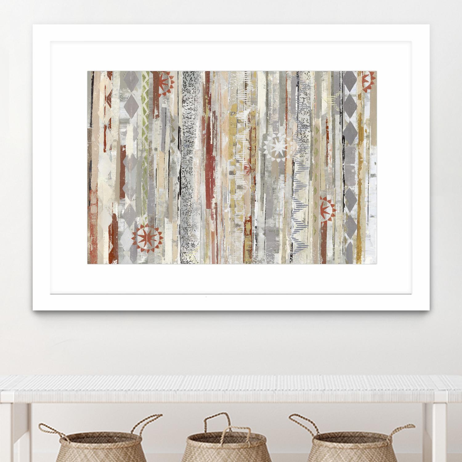 Star Dust II by Maya Woods on GIANT ART - red abstract