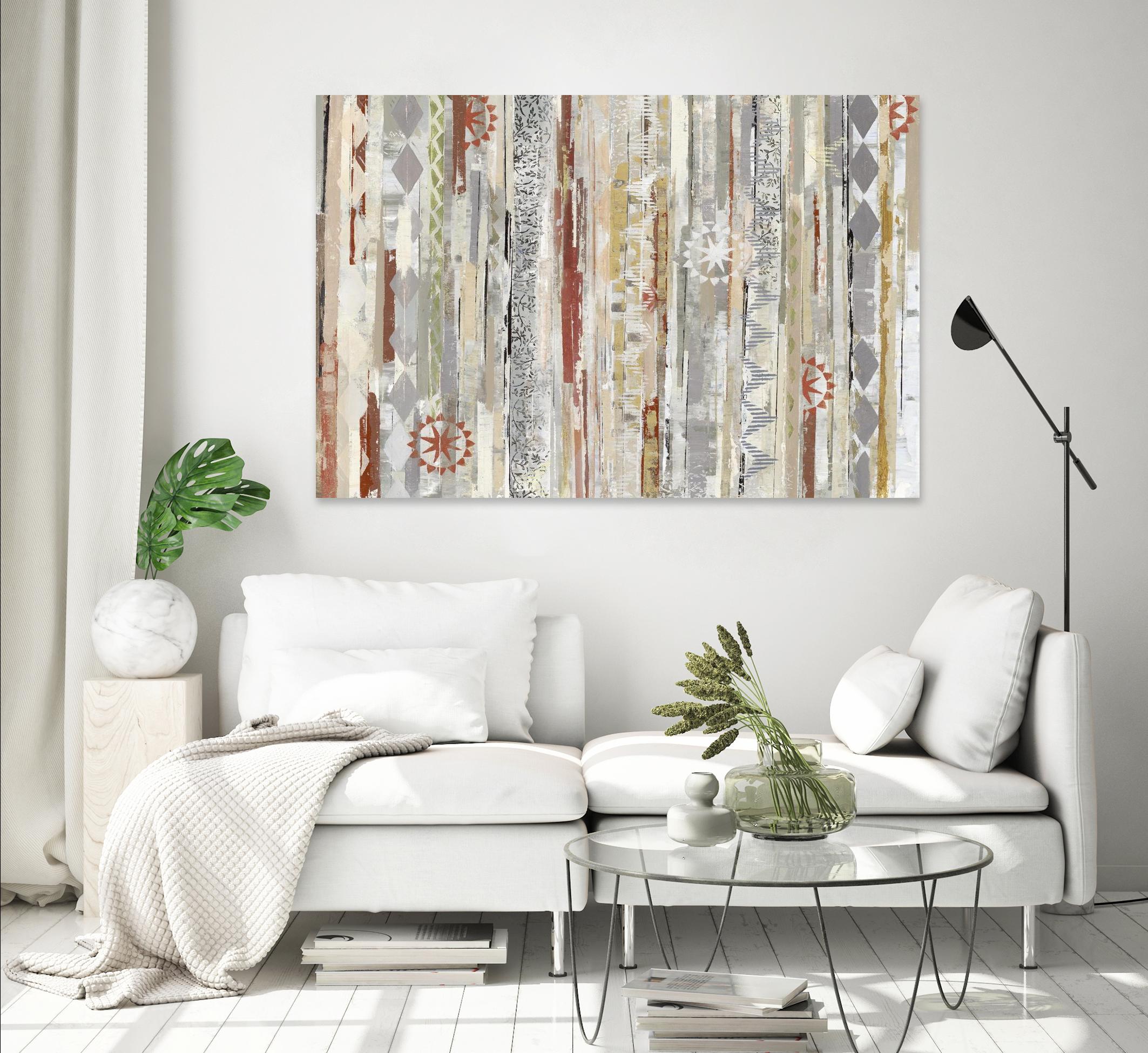 Star Dust II by Maya Woods on GIANT ART - red abstract