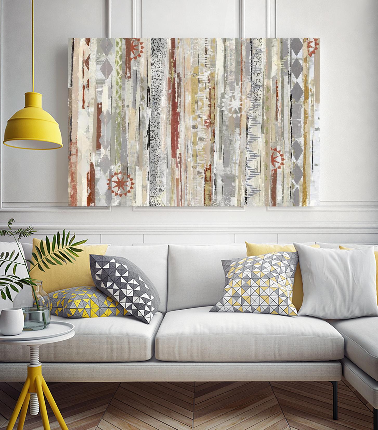 Star Dust II by Maya Woods on GIANT ART - red abstract