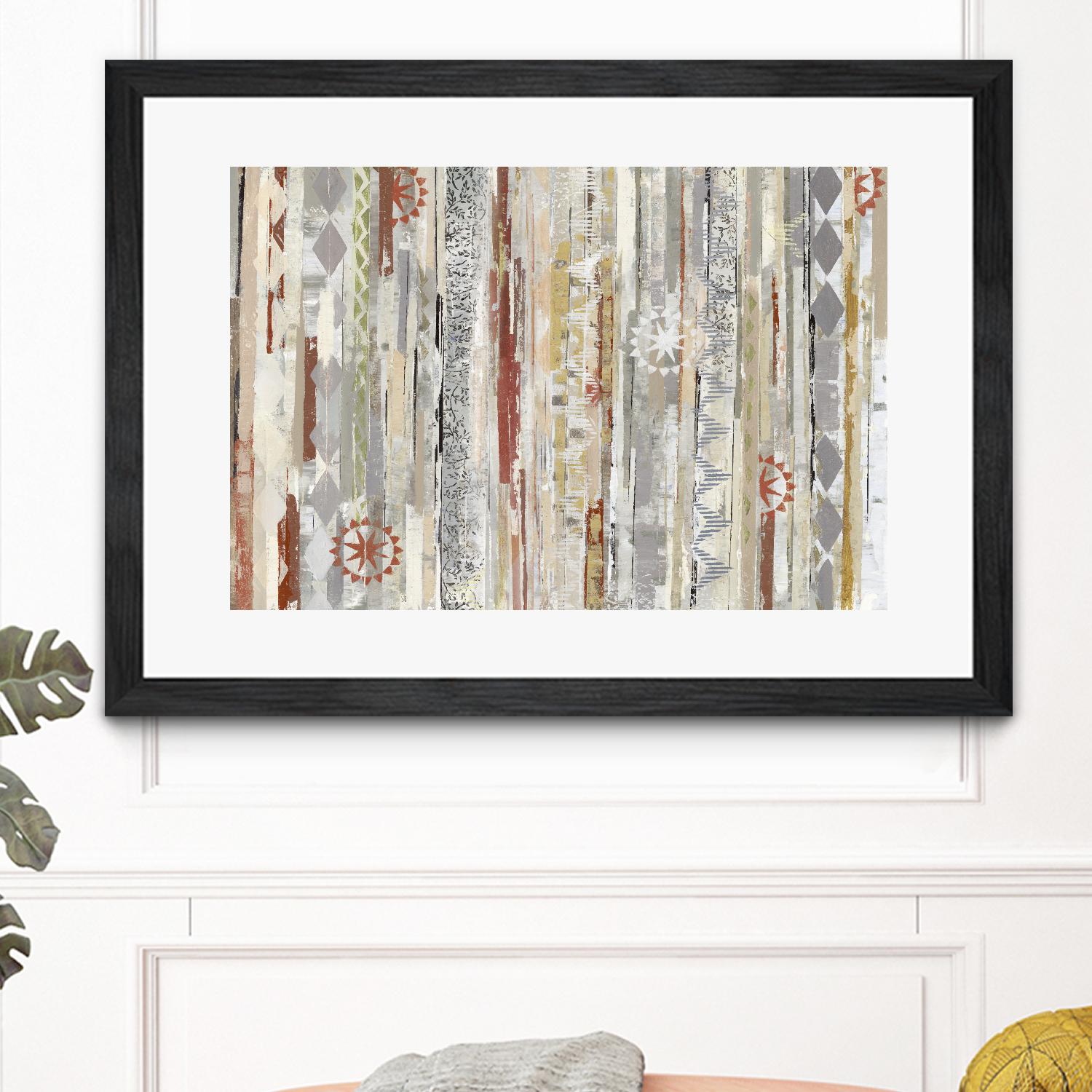 Star Dust II by Maya Woods on GIANT ART - red abstract