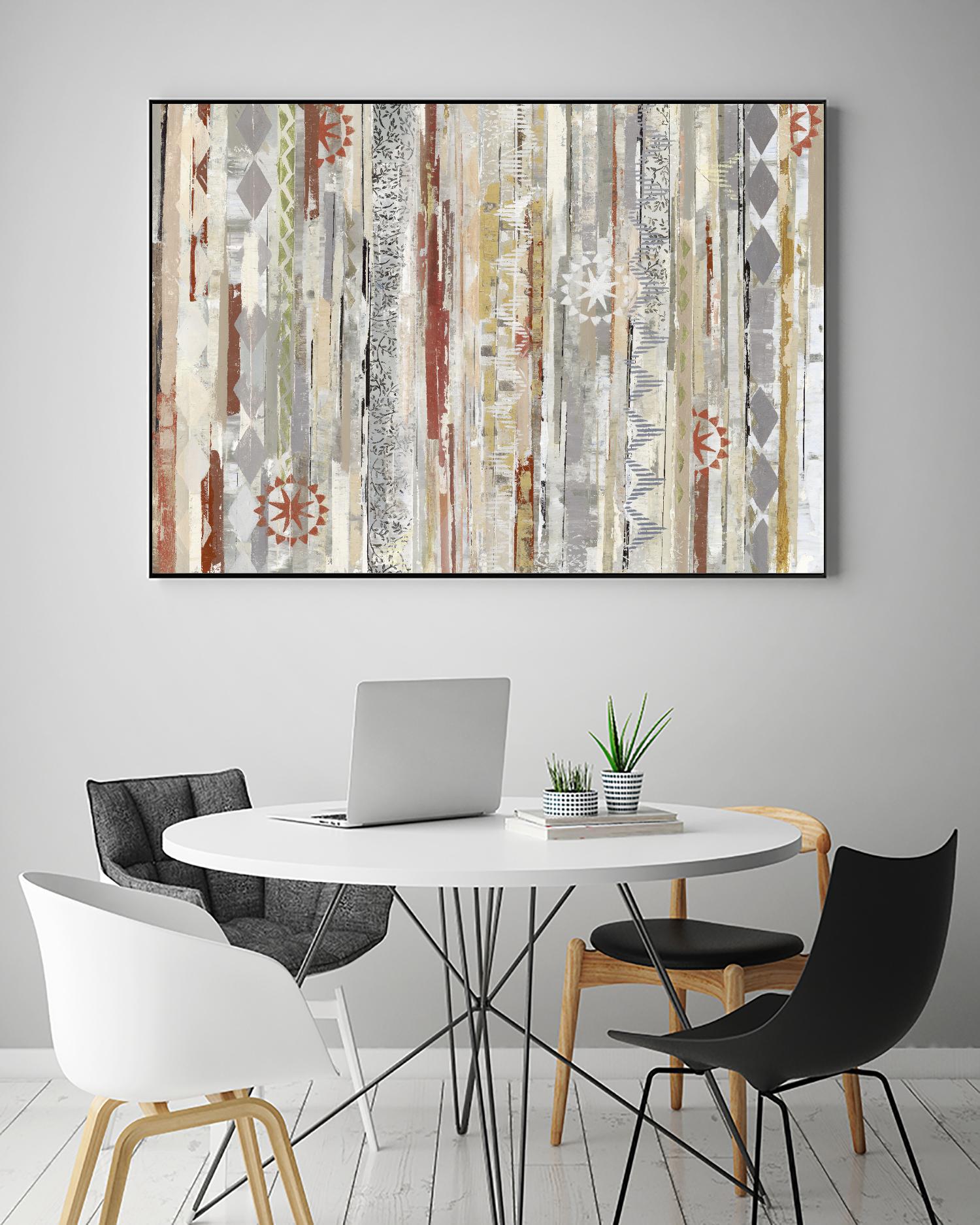 Star Dust II by Maya Woods on GIANT ART - red abstract