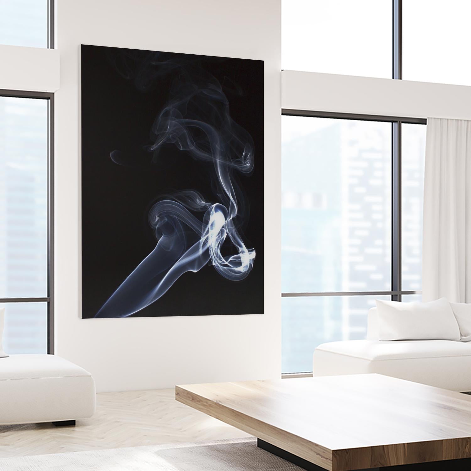 Steel Smoked and Grey by Martin Smith on GIANT ART - white abstract