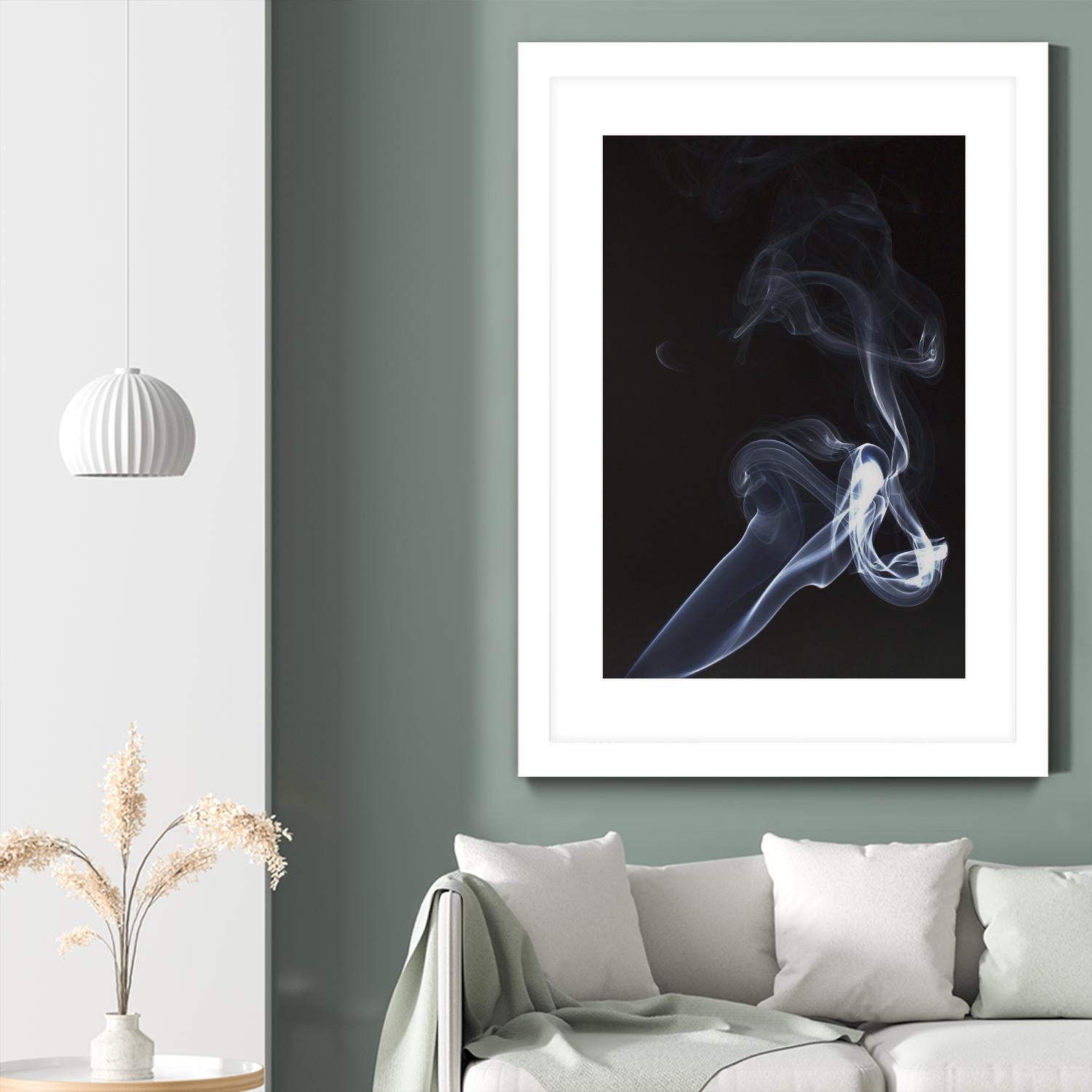 Steel Smoked and Grey by Martin Smith on GIANT ART - white abstract