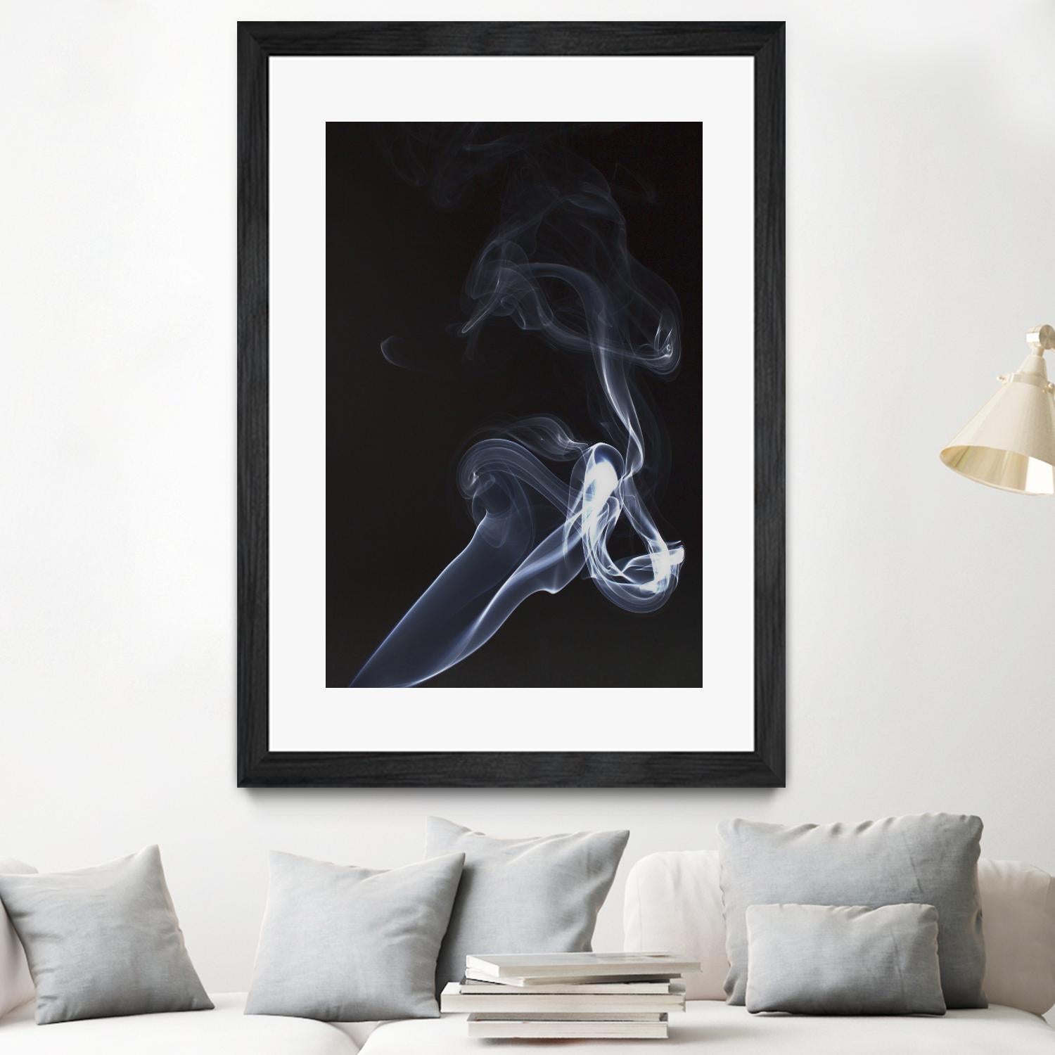 Steel Smoked and Grey by Martin Smith on GIANT ART - white abstract