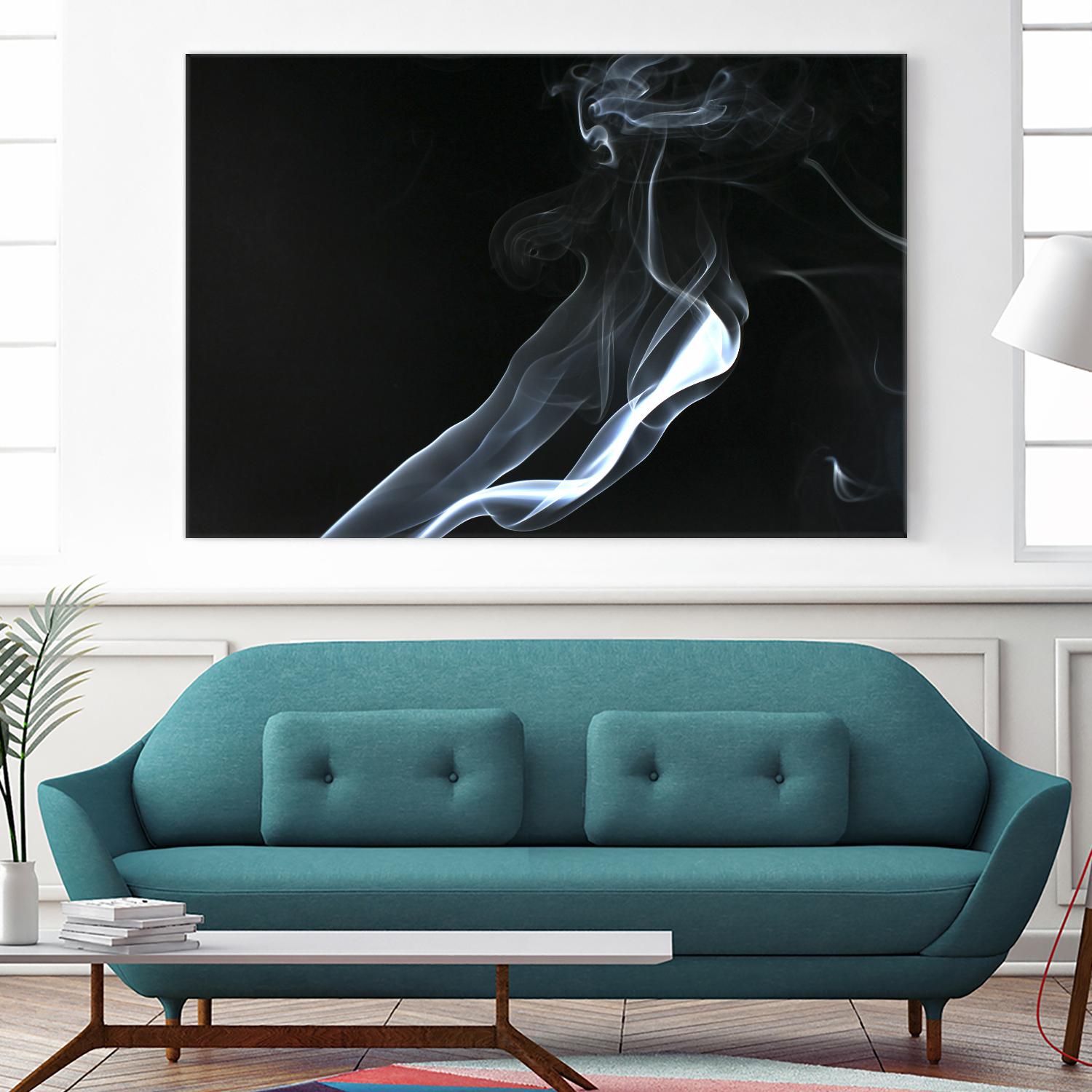 Lit Up Again by Martin Smith on GIANT ART - white abstract