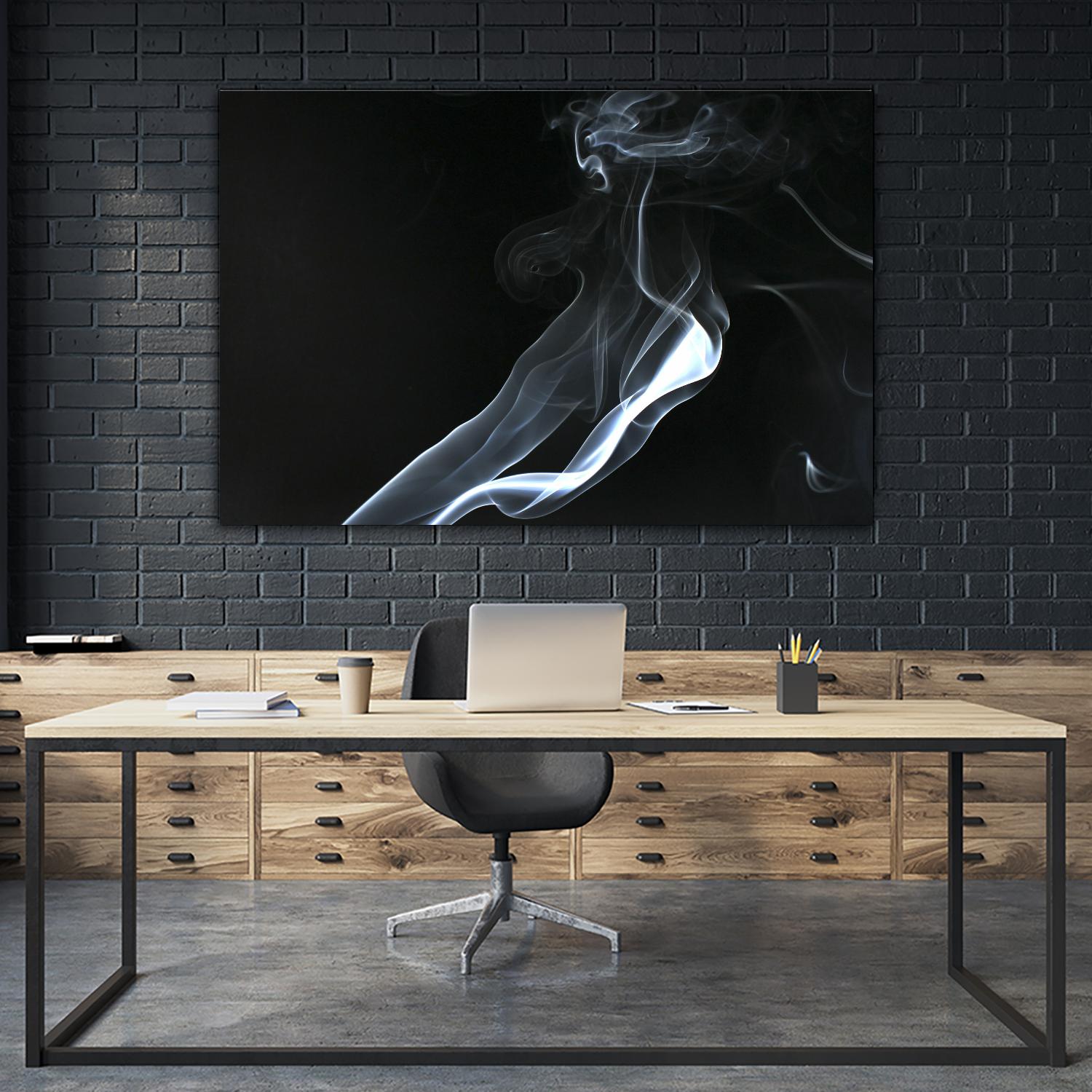 Lit Up Again by Martin Smith on GIANT ART - white abstract