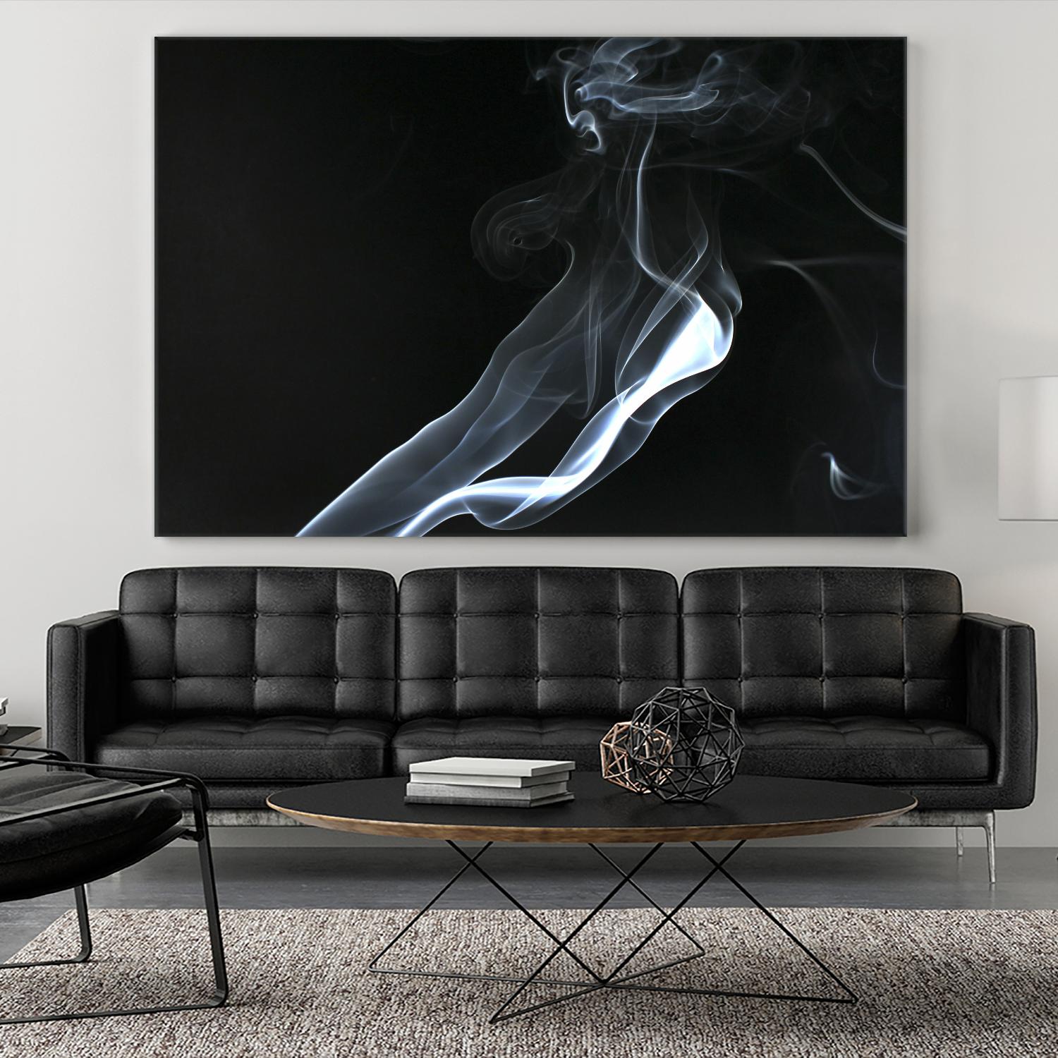 Lit Up Again by Martin Smith on GIANT ART - white abstract