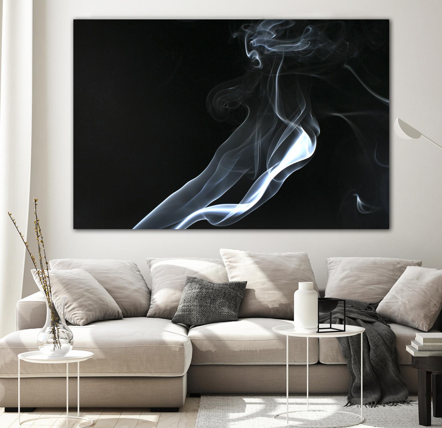 Lit Up Again by Martin Smith on GIANT ART - white abstract