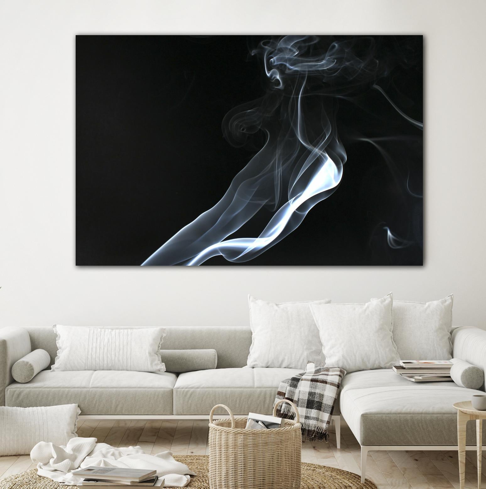 Lit Up Again by Martin Smith on GIANT ART - white abstract